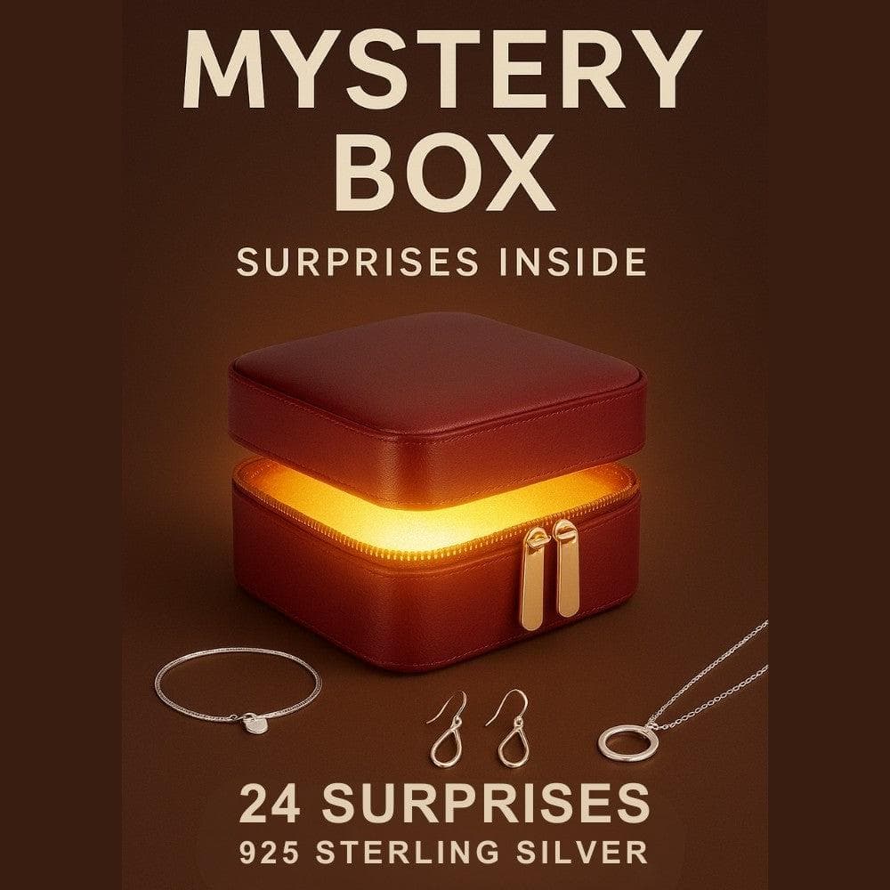Mystery Box, 24 surprise pieces of 925 Sterling Silver jewelry Mink Bouletta