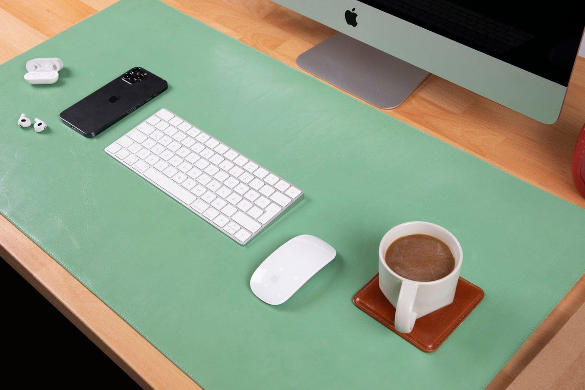 Natty Leather Natural Desk Mat (96 cm x 28 cm) Bouletta