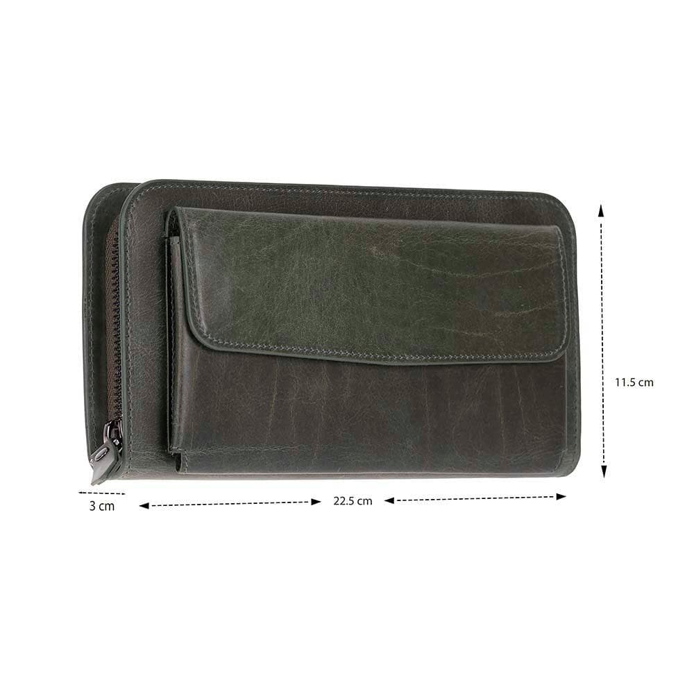 Novarco Leather Clutch Handbag Bouletta