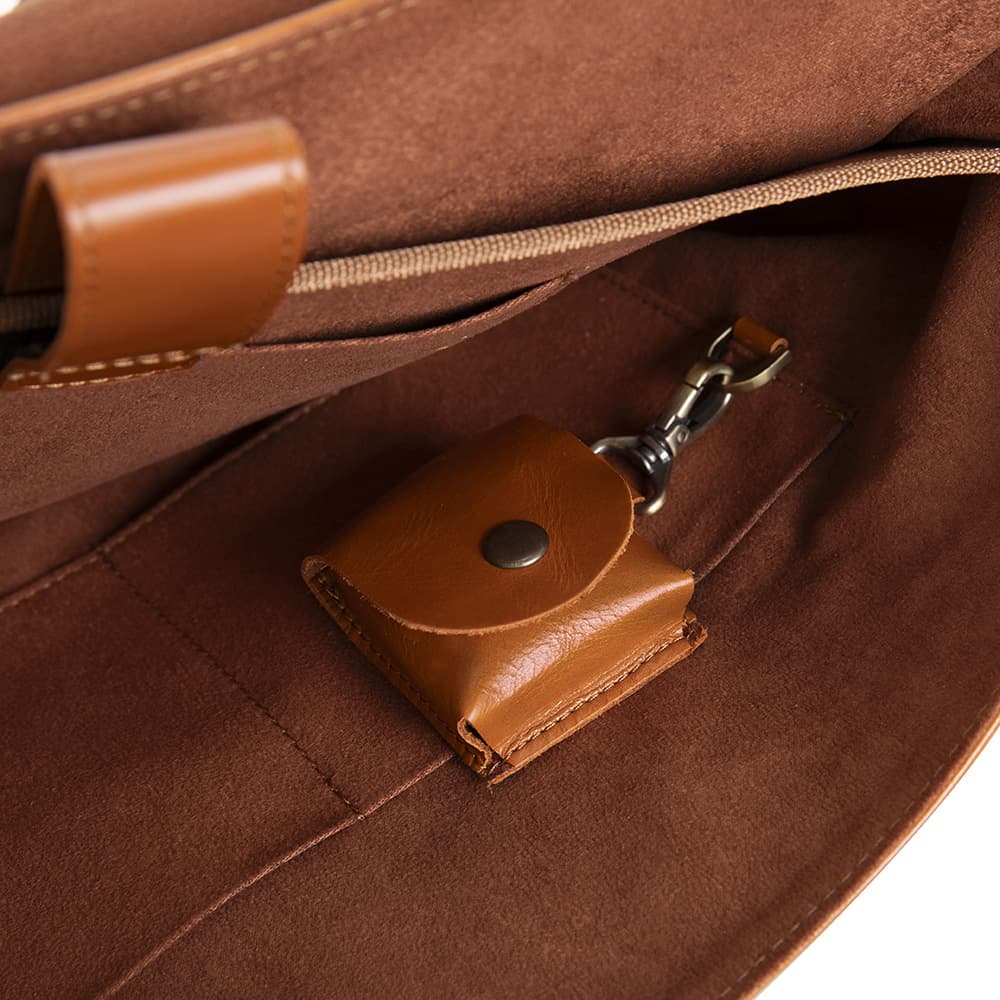 Olympus Leather Business Briefcase / Laptop Case Bouletta