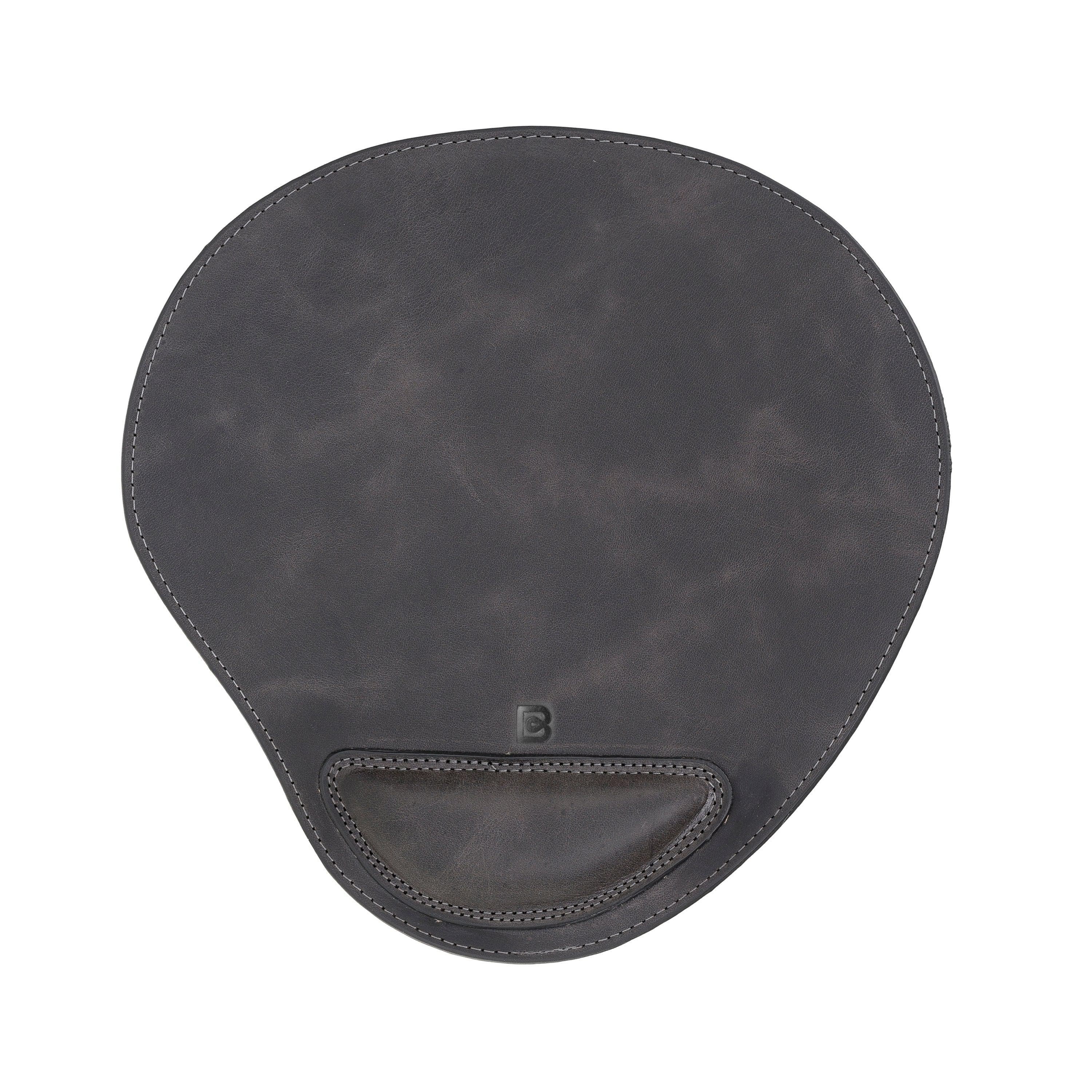 Onyxia Leather Mouse Pad Charcoal Bouletta