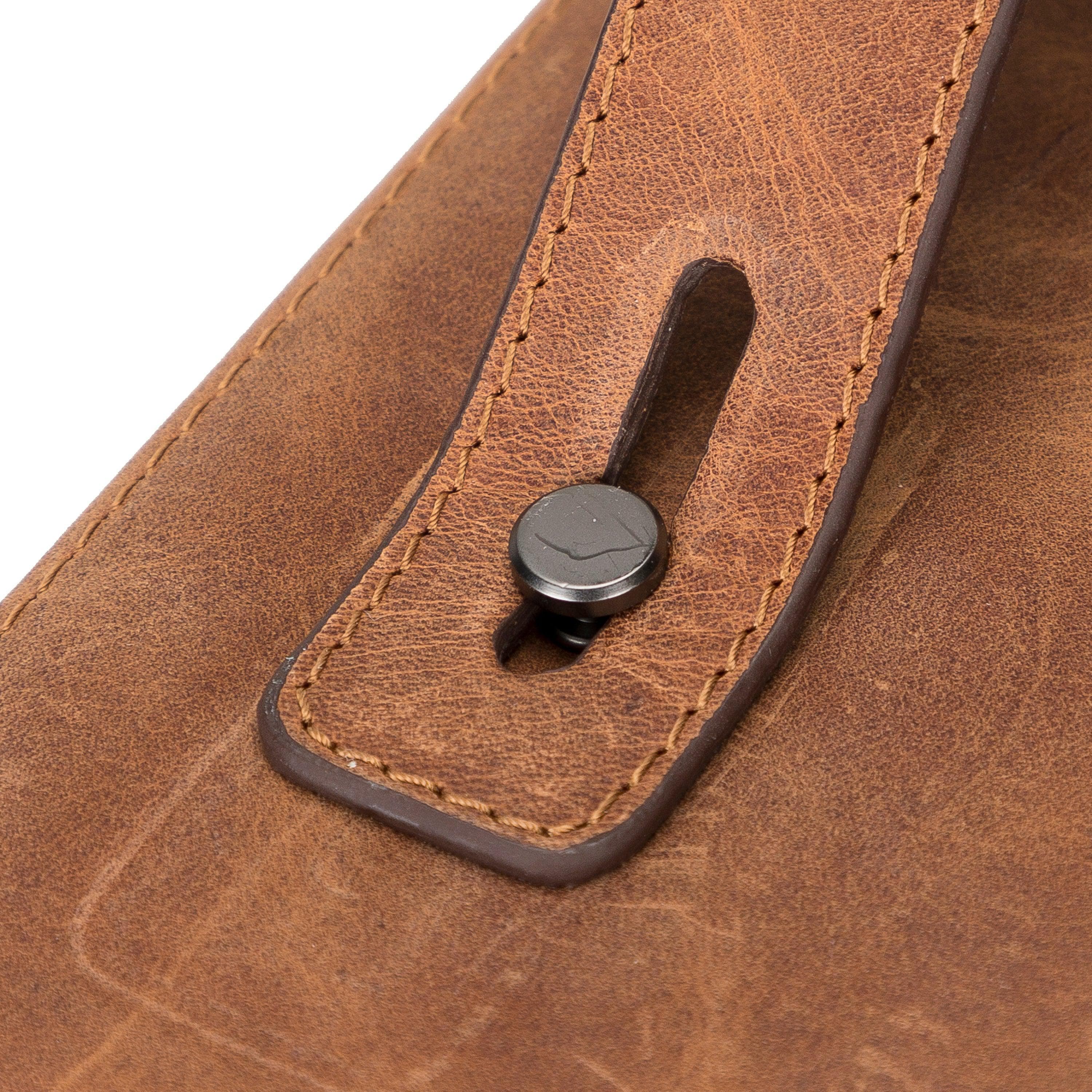 Orbex Leather Travel Cable Organizer Bouletta