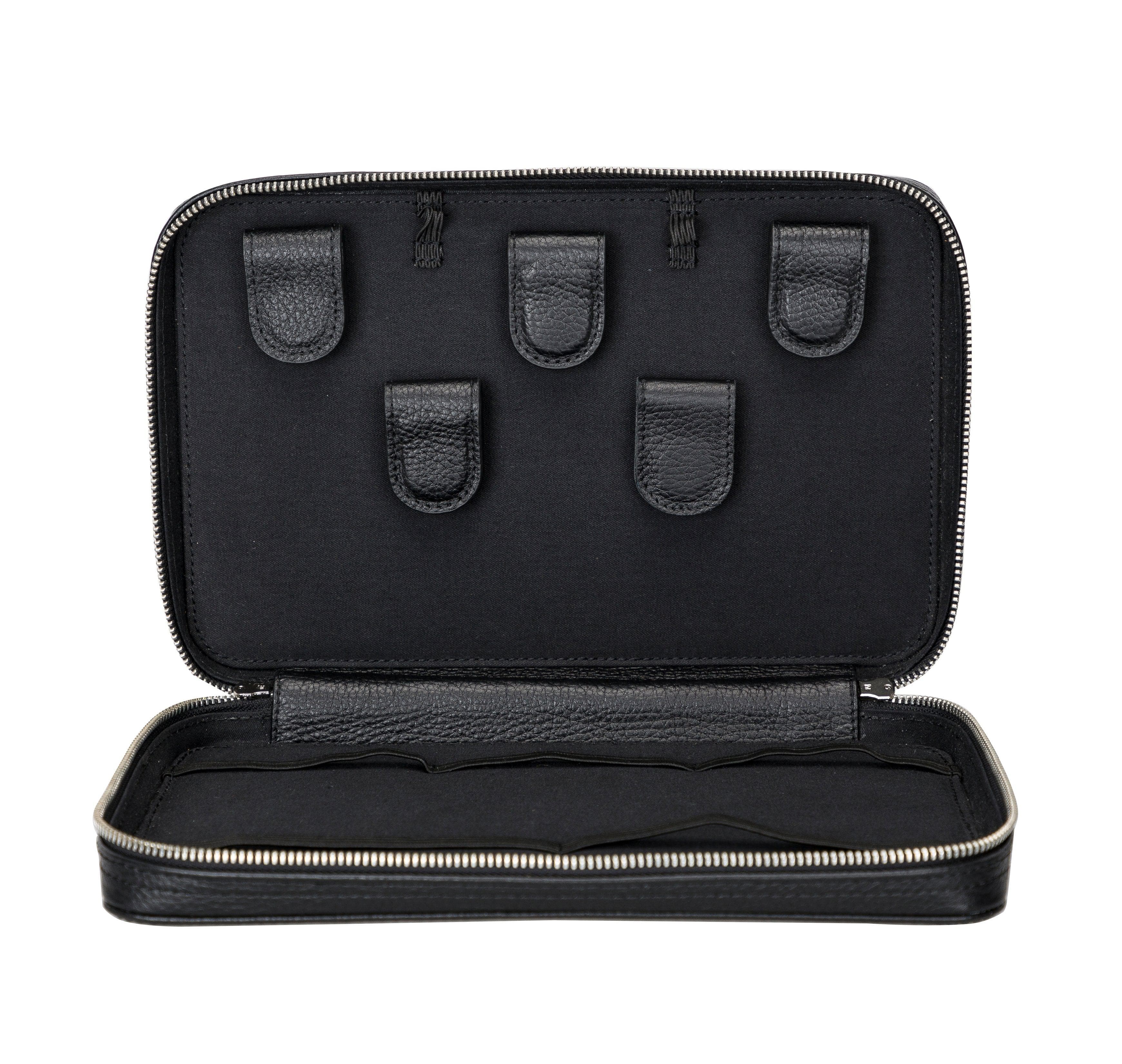 Orbex Leather Travel Cable Organizer Bouletta