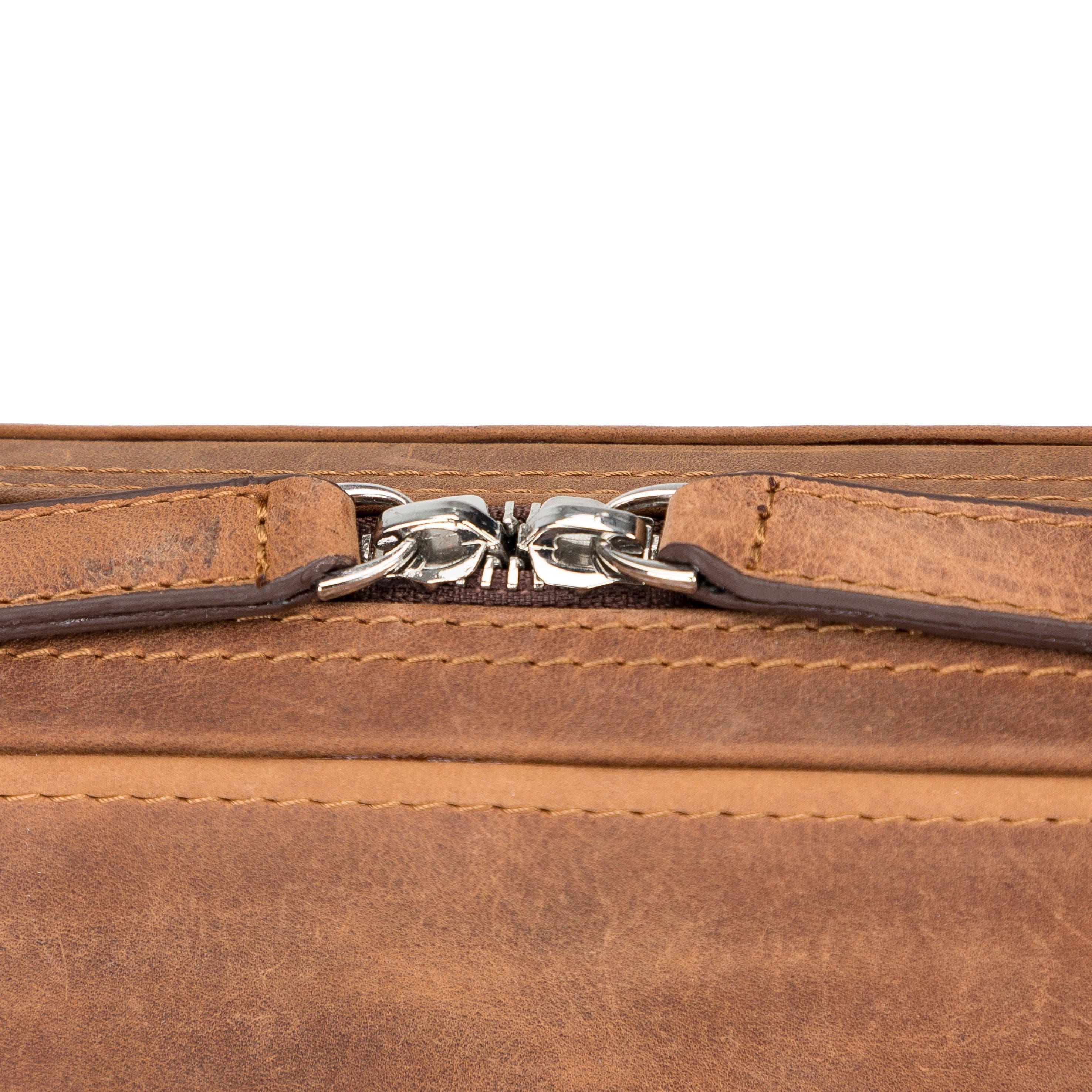 Orbex Leather Travel Cable Organizer Bouletta