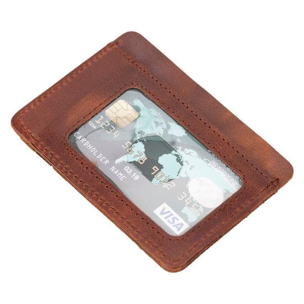 Parma Leather Card Holder Bouletta