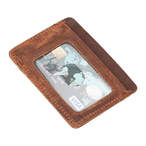 Parma Leather Card Holder Bouletta