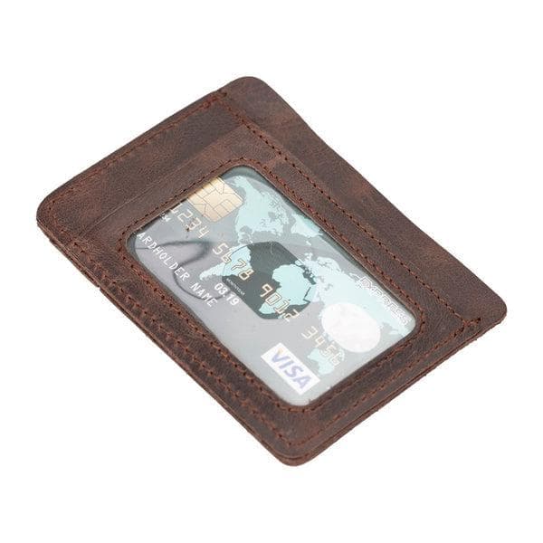 Parma Leather Card Holder Bouletta