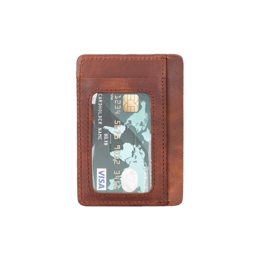 Parma Leather Card Holder Bouletta