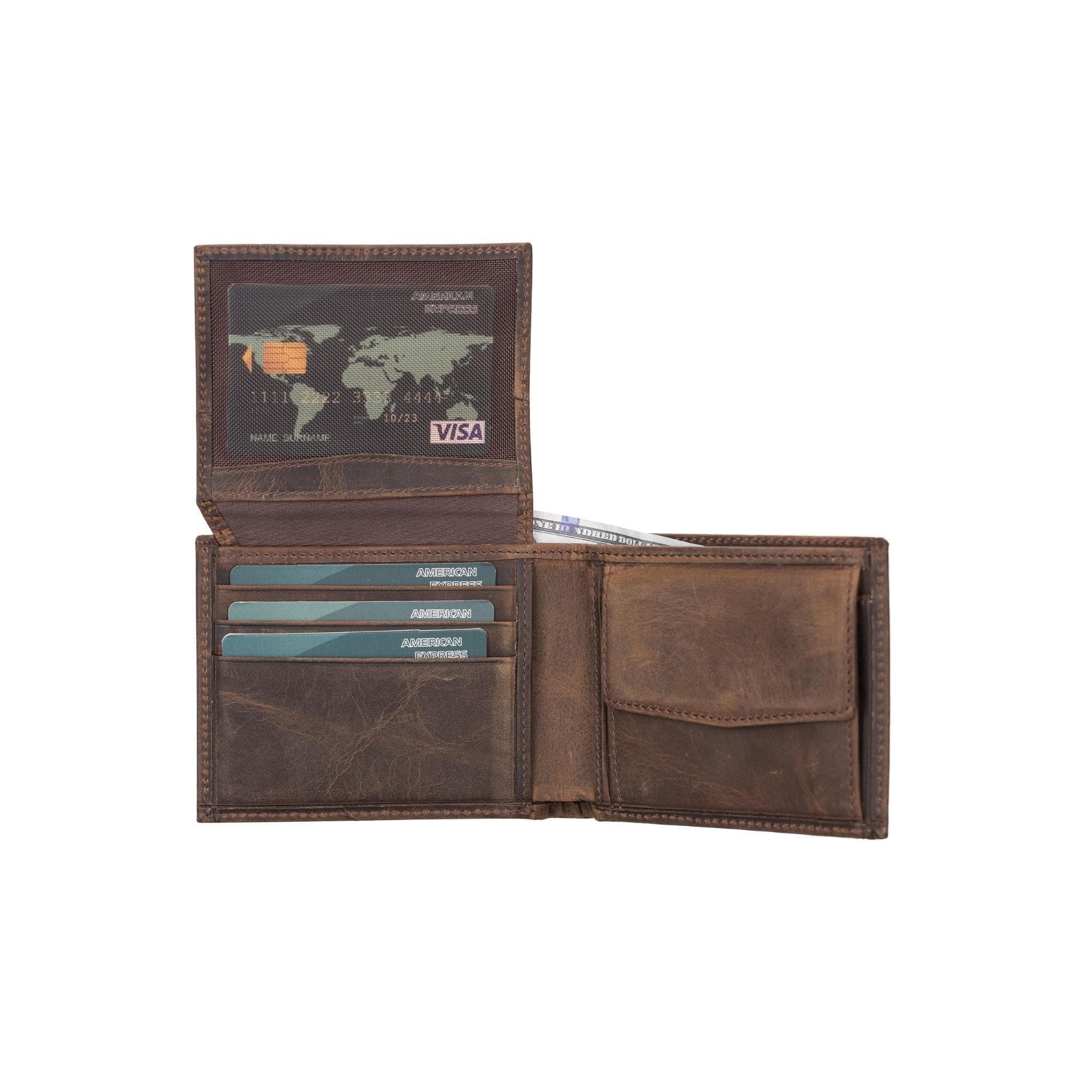 Passat Leather Wallet - Leather Card Holder Bouletta B2B