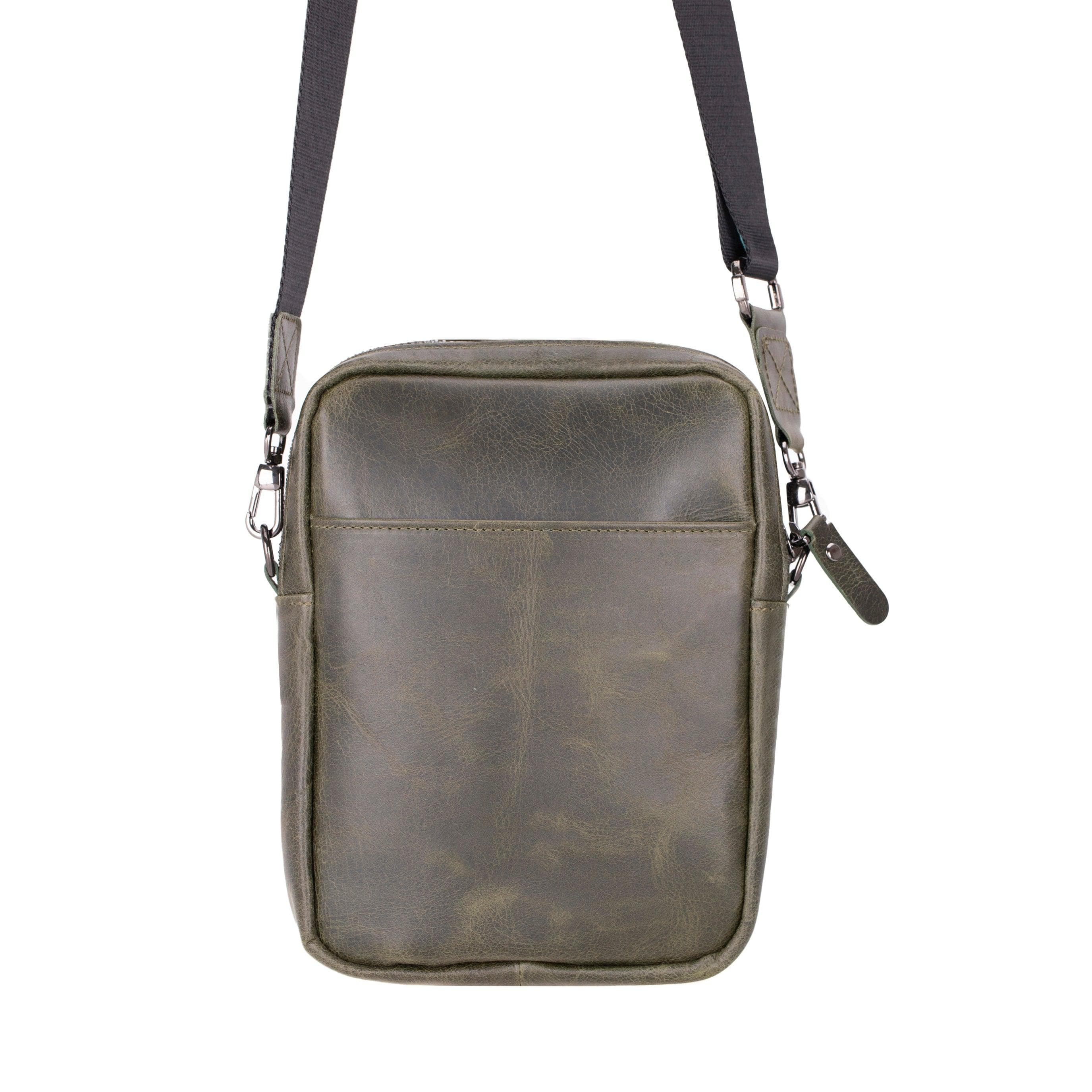 Pisa Genuine Leather Crossbody Bag Bouletta