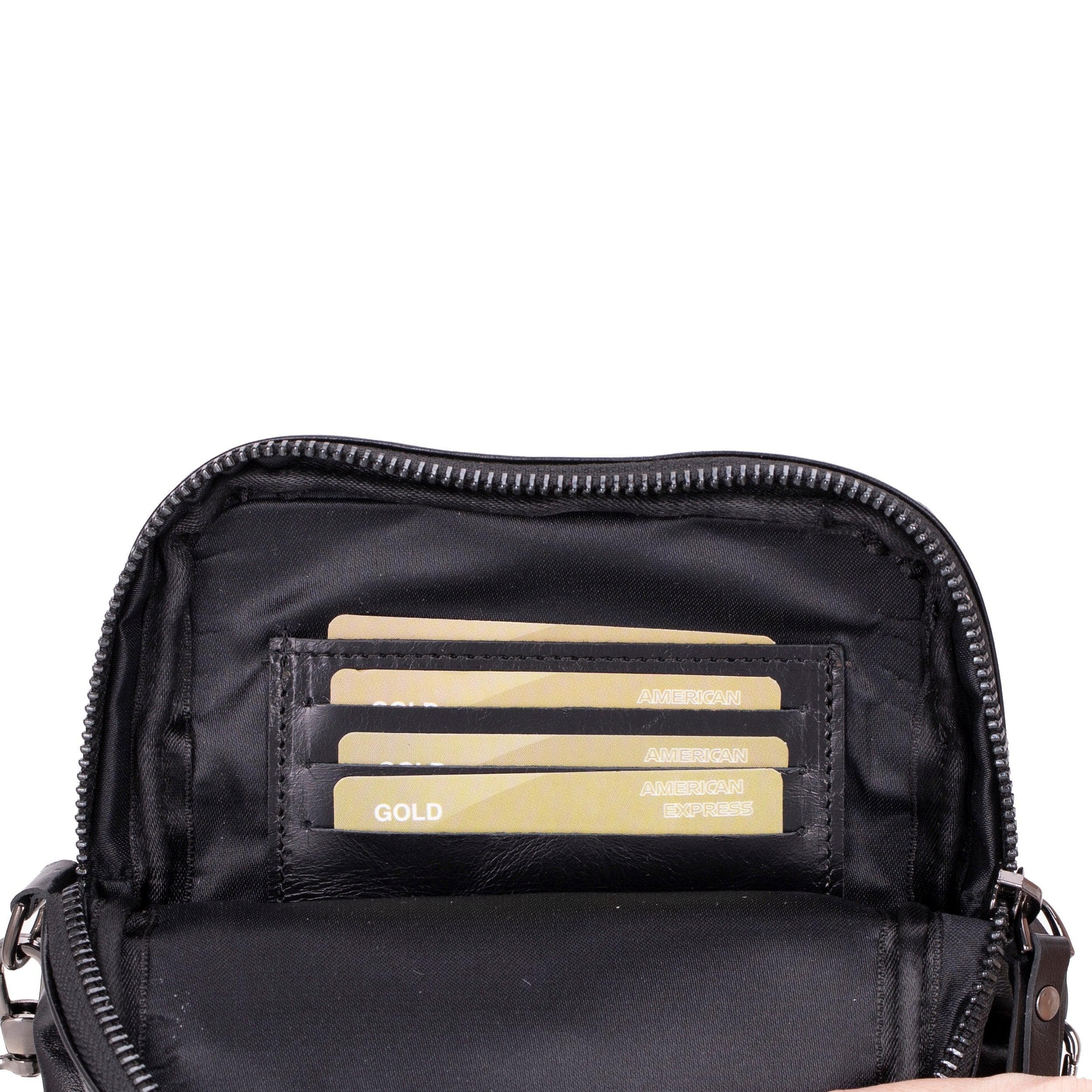 Pisa Genuine Leather Crossbody Bag Bouletta