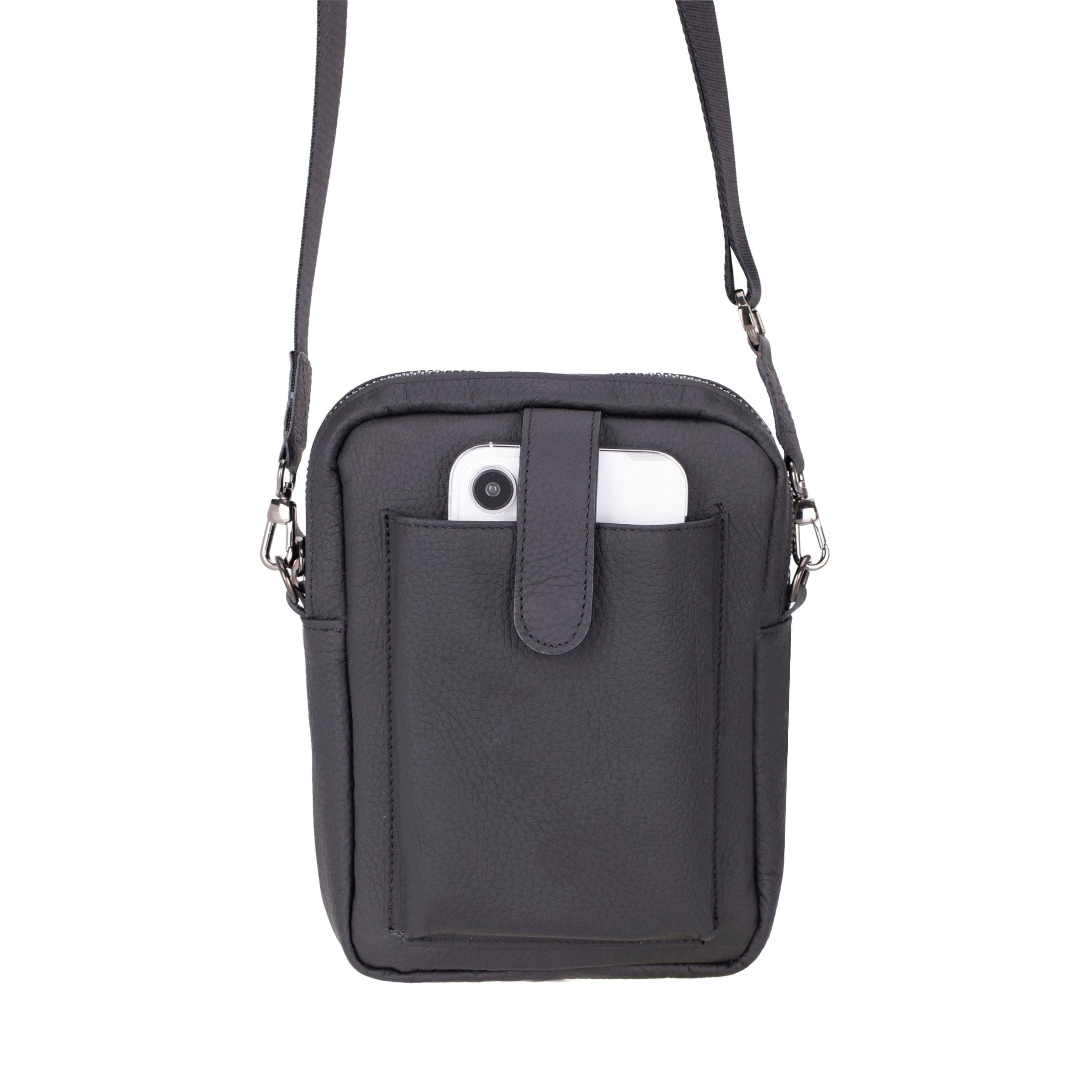 Pisa Genuine Leather Crossbody Bag Bouletta