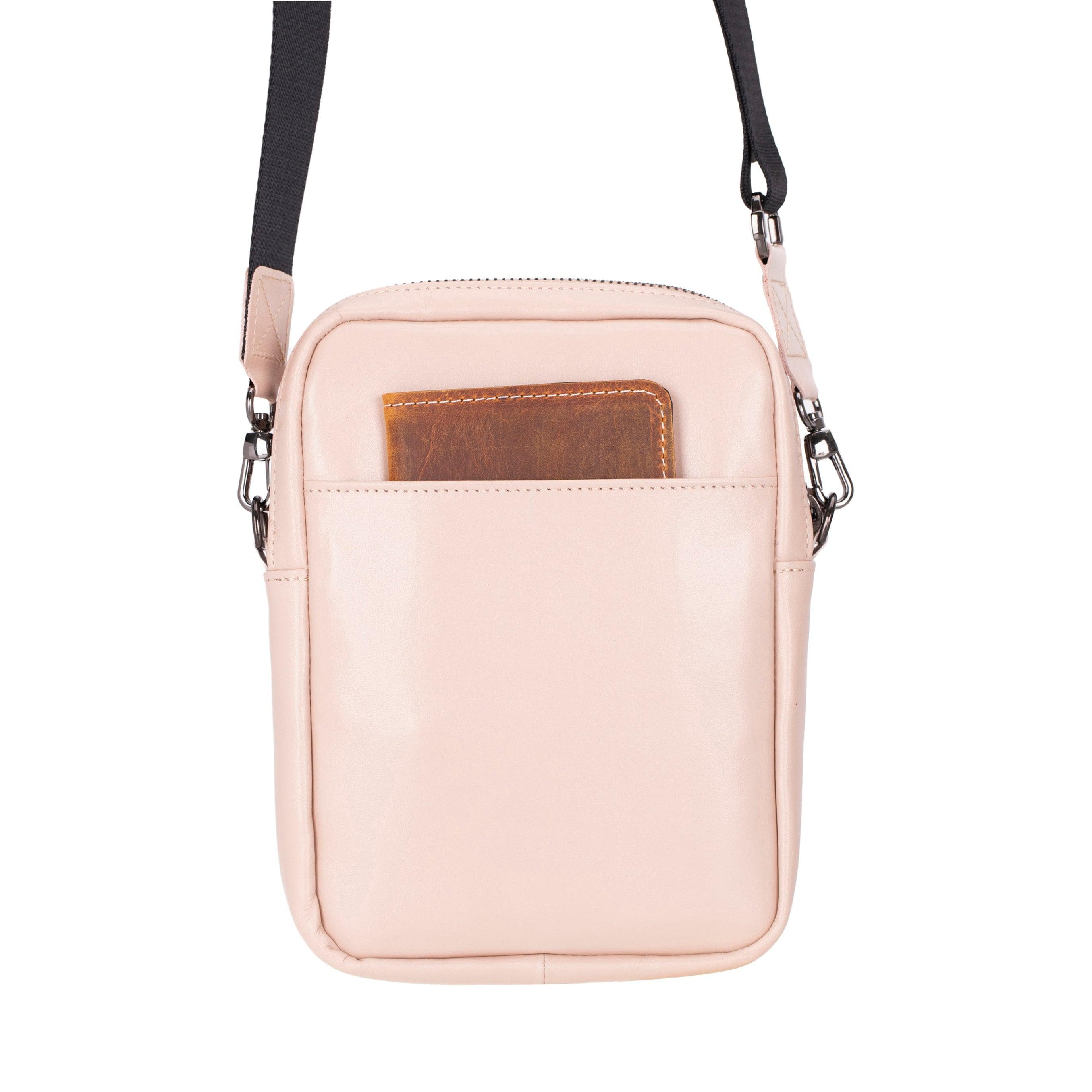 Pisa Genuine Leather Crossbody Bag Bouletta