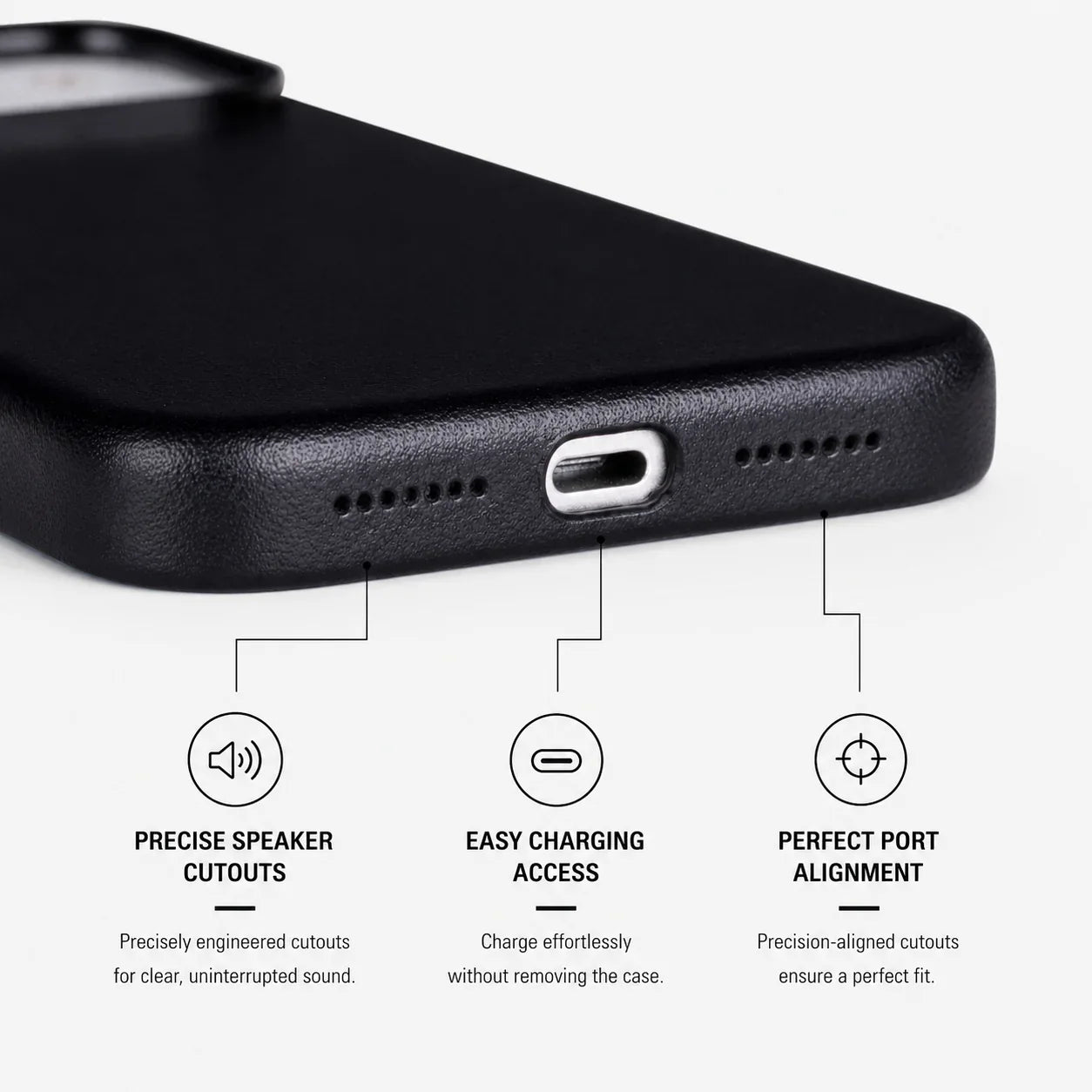 Prestige iPhone 17 Pro Leather Case Bouletta