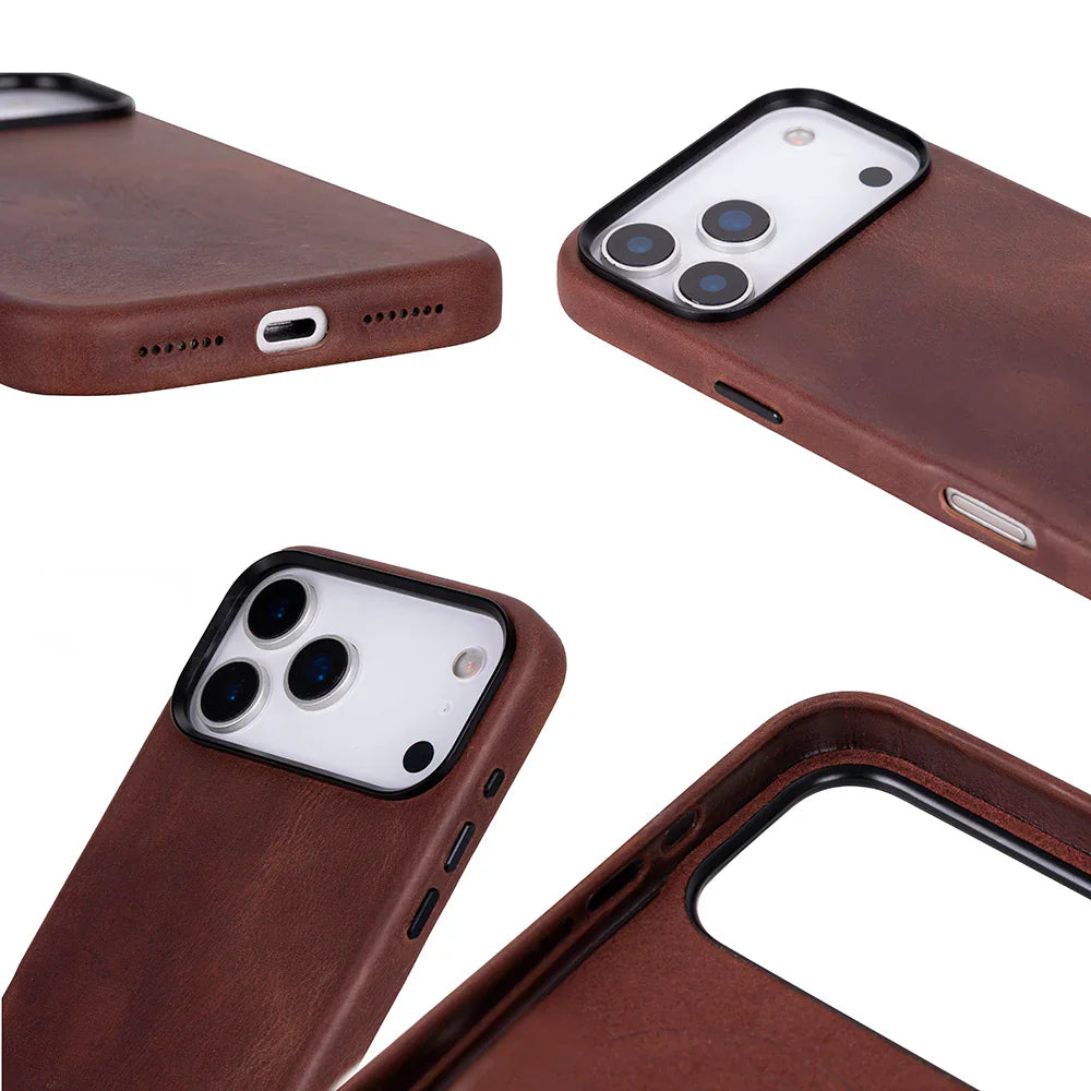 Prestige iPhone 17 Pro Leather Case Bouletta