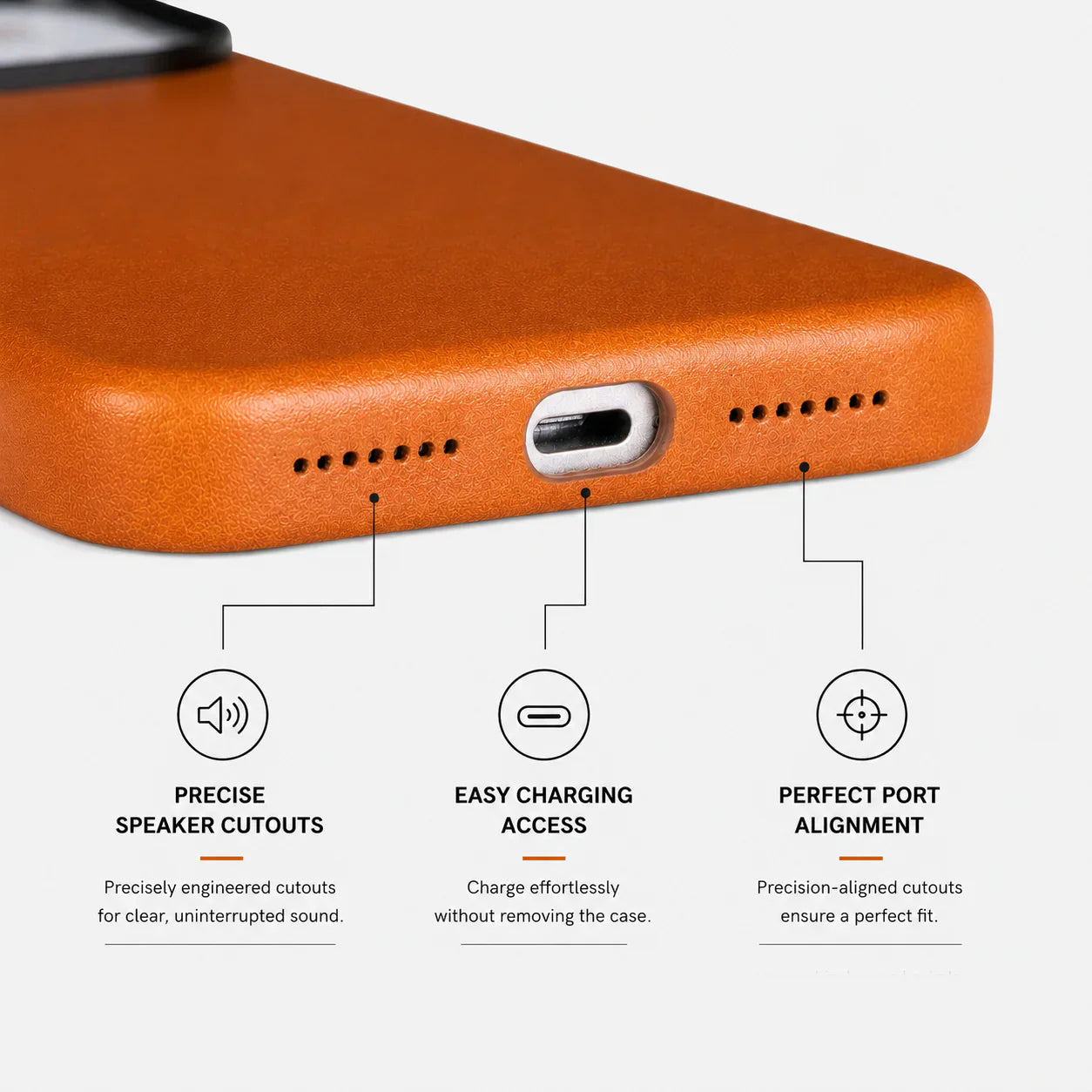 Prestige iPhone 17 Pro Max Leather Case Bouletta