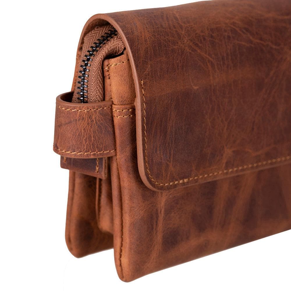 Prestige Leather Clutch Bag Bouletta