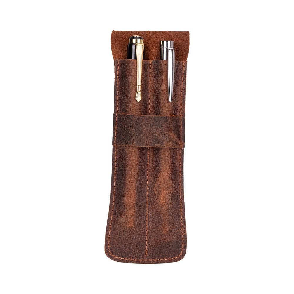 Punta Leather Pen Pouch Bouletta