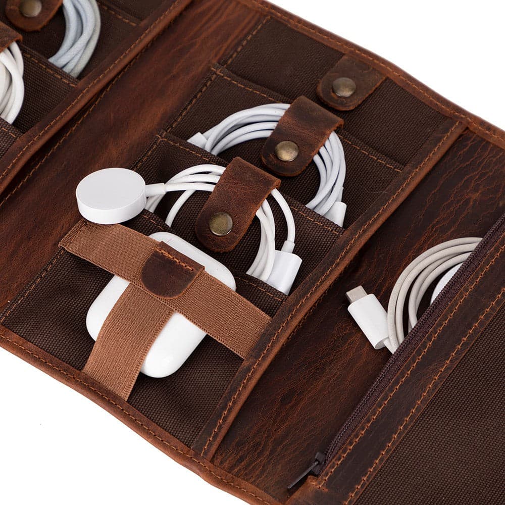 Pura Leather Cable Organizer Bouletta