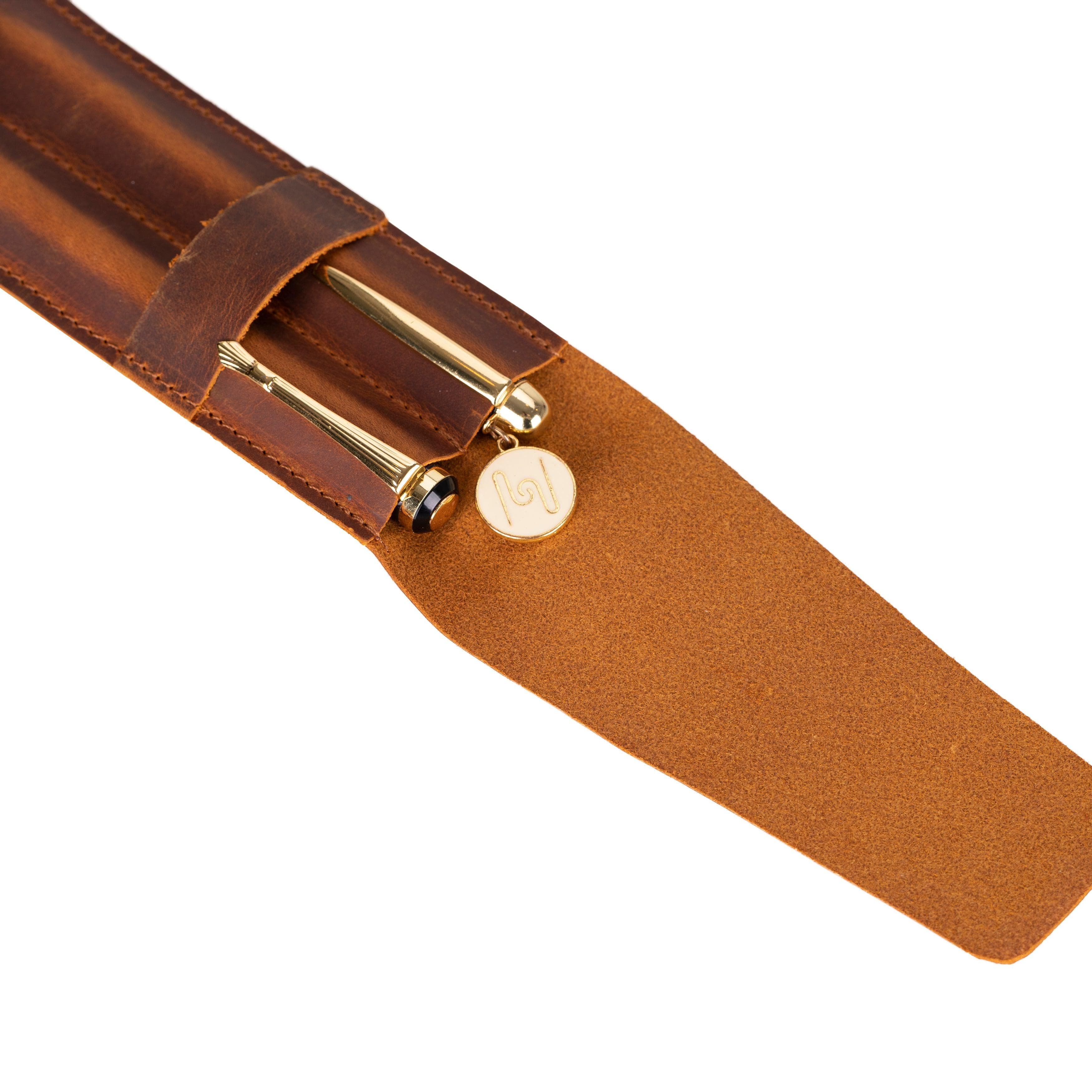 Renova Leather Pen Pouch Bouletta