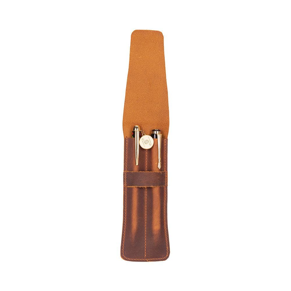 Renova Leather Pen Pouch Bouletta