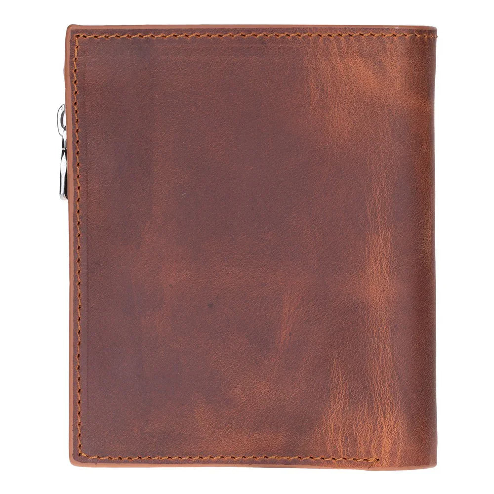 Rexon Leather Men's Wallet with Zipper Bouletta