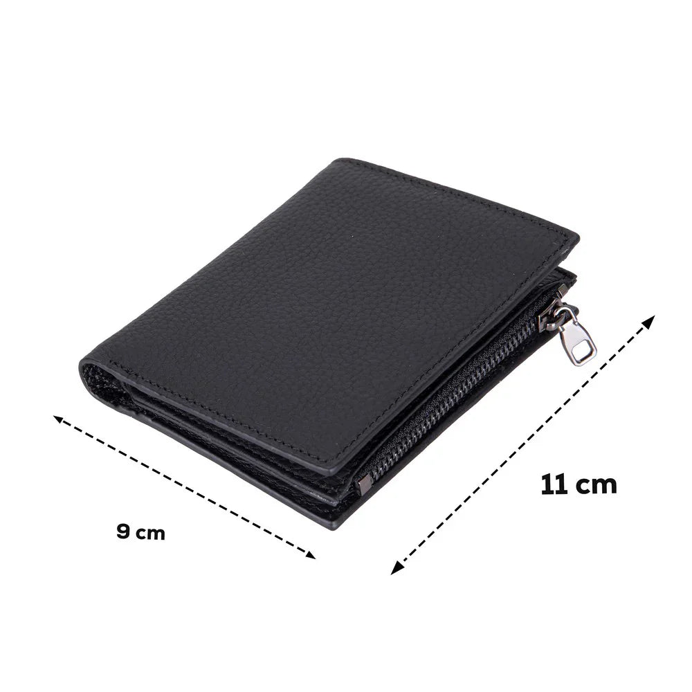 Rexon Leather Men's Wallet with Zipper Bouletta