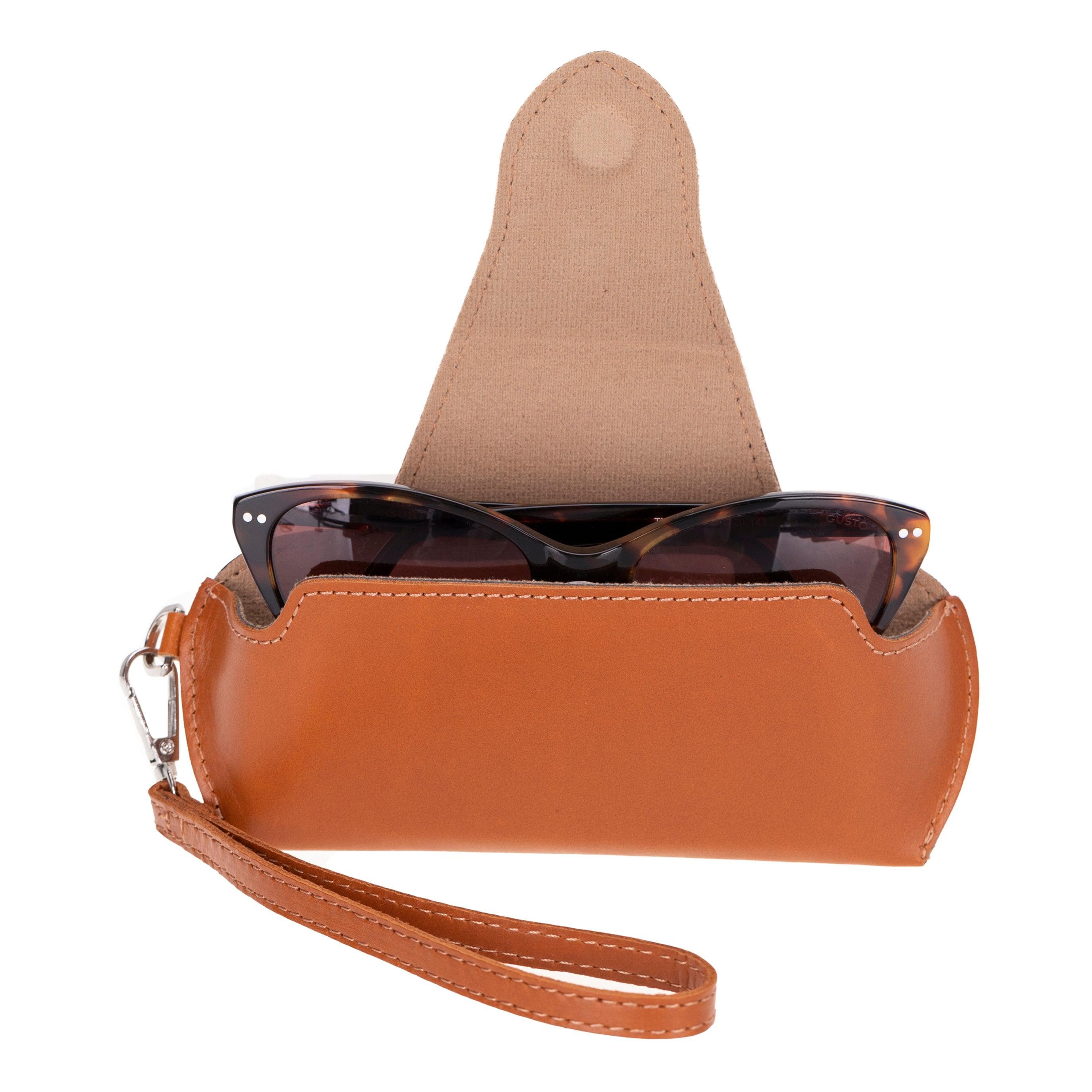 Riviera Genuine Leather Glasses Case Bouletta