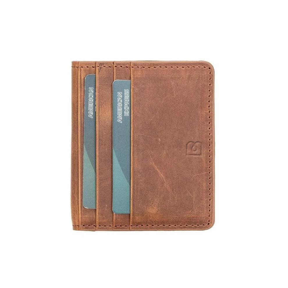 Robin Genuine Leather Wallet Antic Brown Bouletta