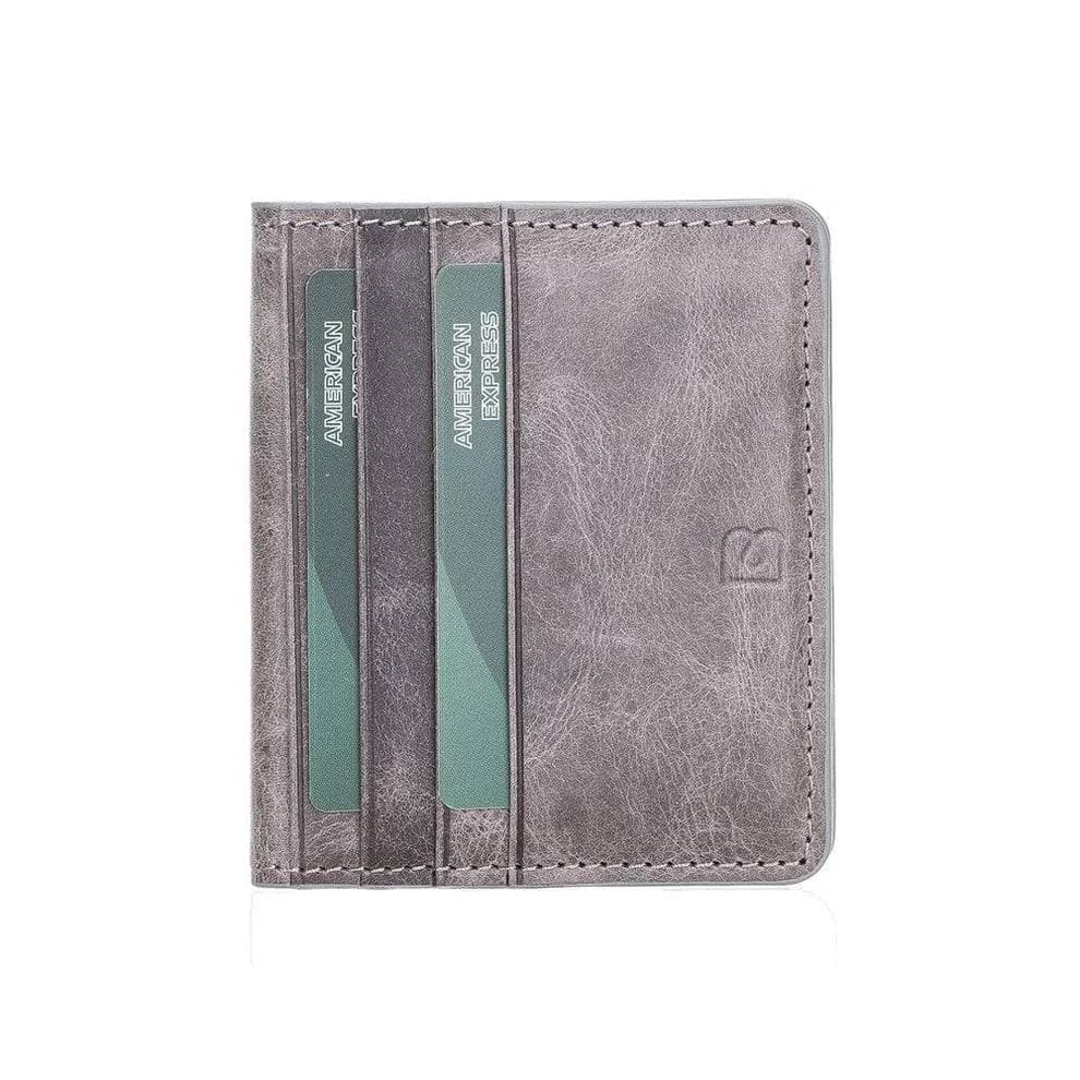 Robin Genuine Leather Wallet Tiguan Gray Bouletta