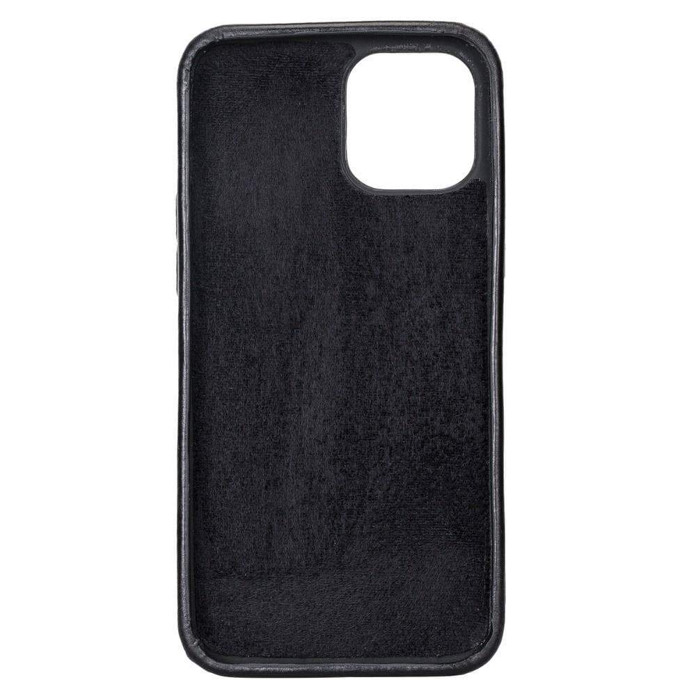 Rock Cover iPhone 12 Series Genuine Leather Case / RC Bouletta