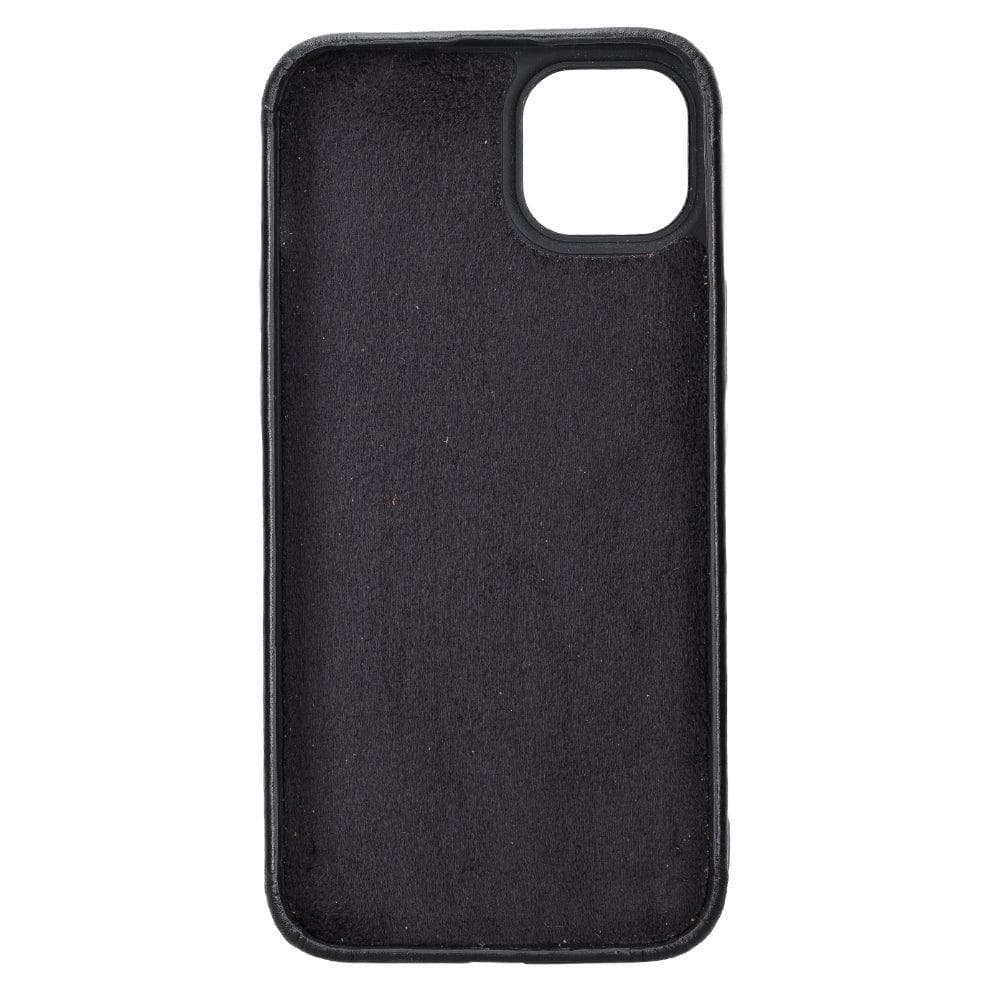 Rock Cover iPhone 15 Plus Leather Case Bouletta