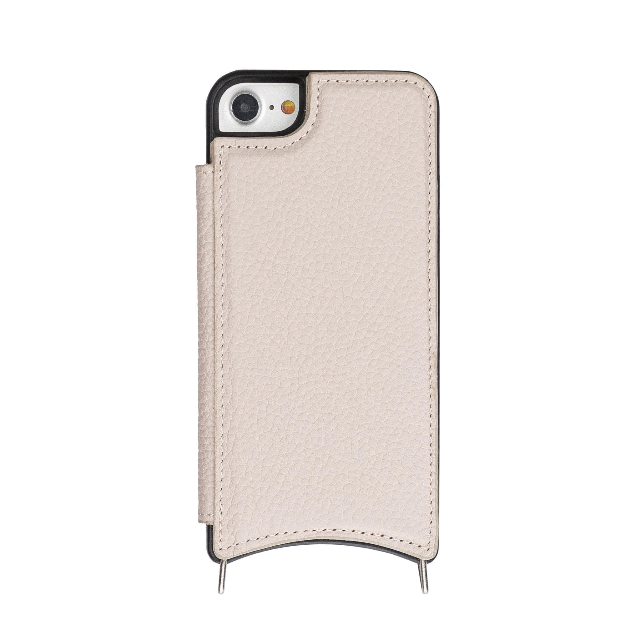 Saff iPhone SE/8/7 Series Genuine Leather Case with Strap - SAFF UFW - FLOATER SAND FLOATER SAND Bouletta LTD