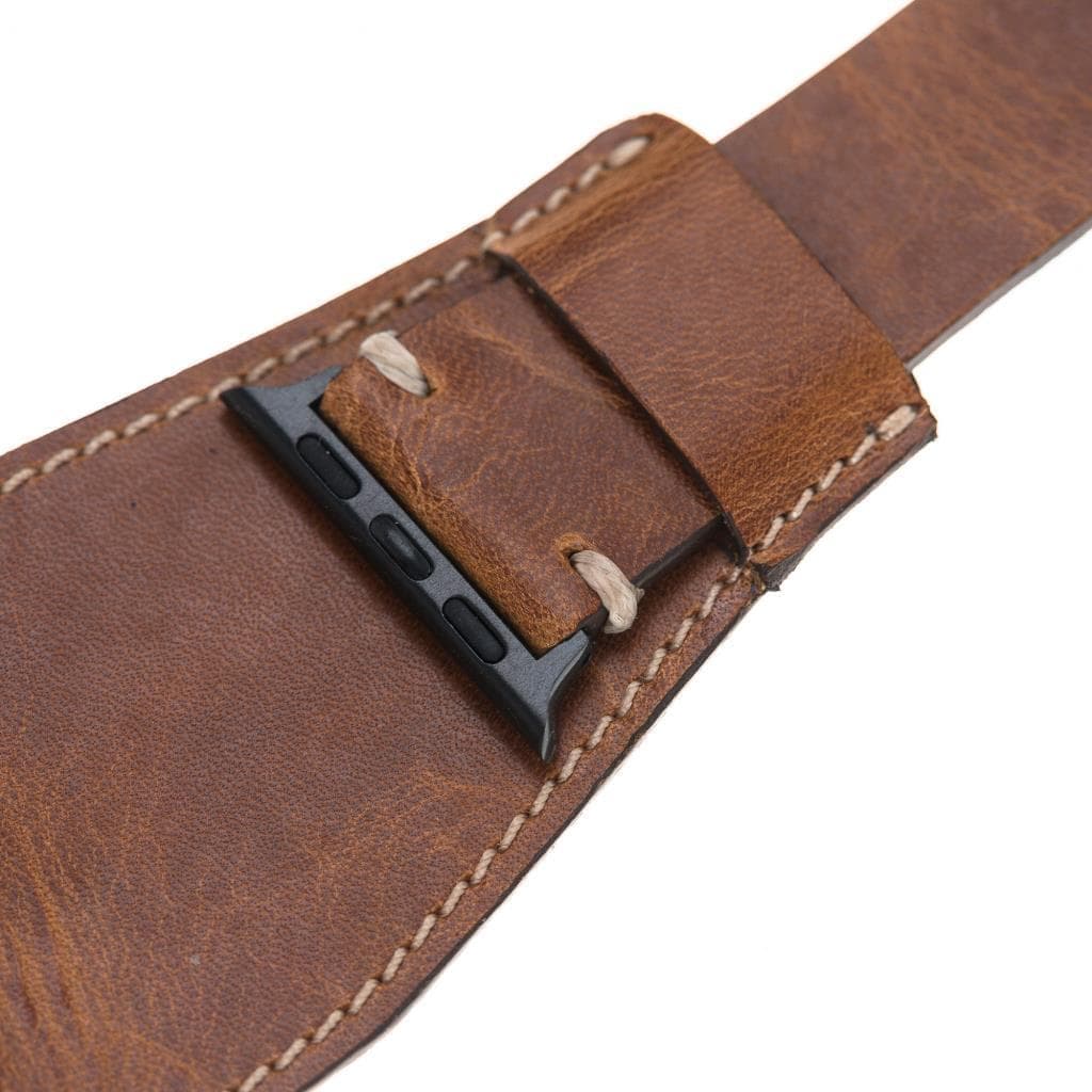 Salford Cuff Apple Watch Leather Straps Bouletta LTD