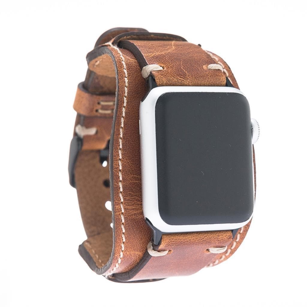 Salford Cuff Apple Watch Leather Straps Bouletta LTD