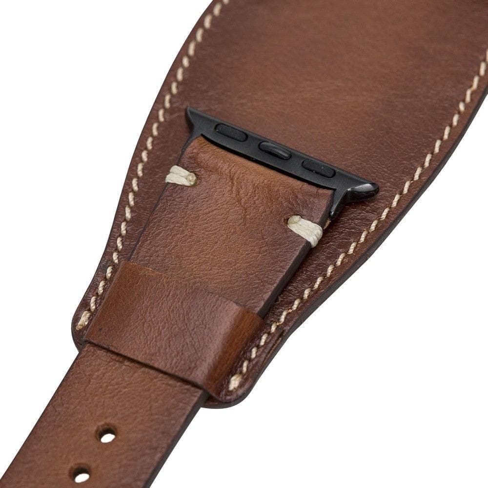 Salford Cuff Apple Watch Leather Straps Bouletta LTD