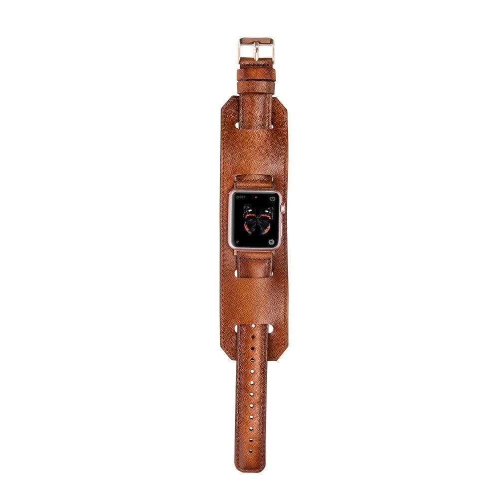 Salford Cuff Apple Watch Leather Straps Bouletta LTD