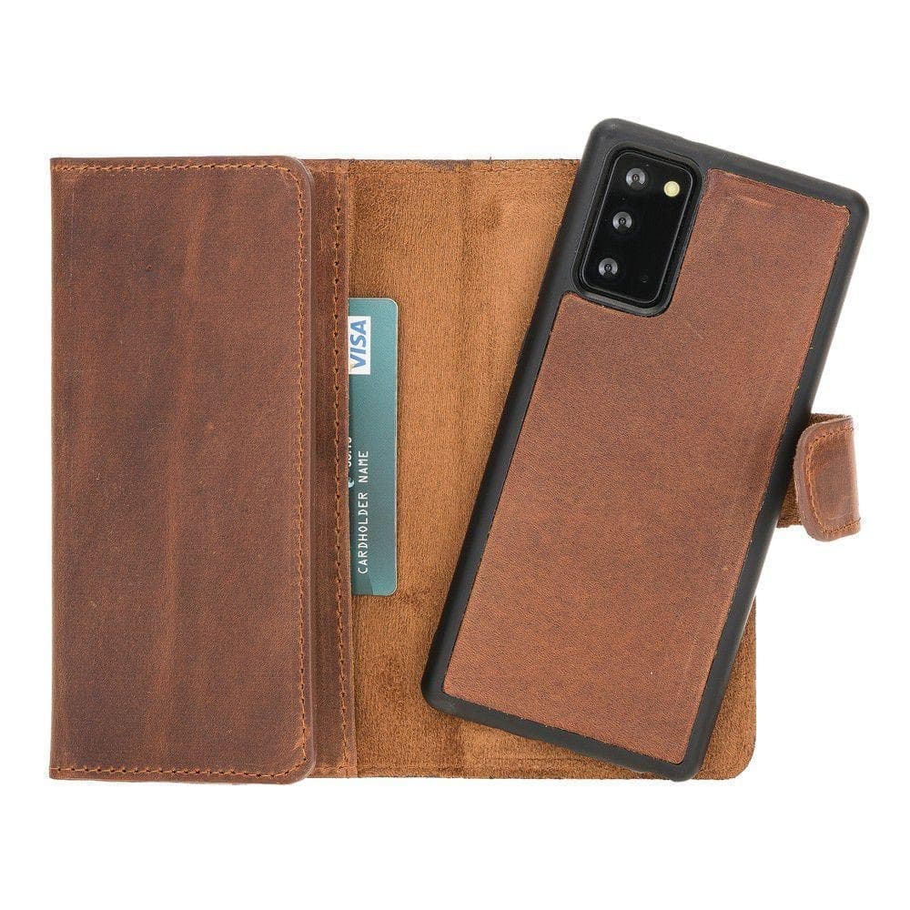 Samsung Galaxy Note 20 Leather SANTA Wallet Case UnBranded