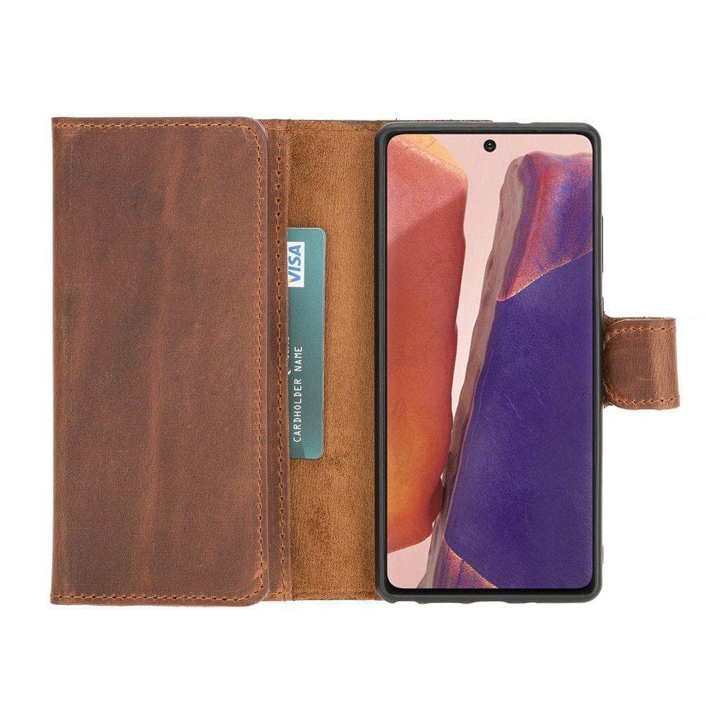 Samsung Galaxy Note 20 Leather SANTA Wallet Case UnBranded