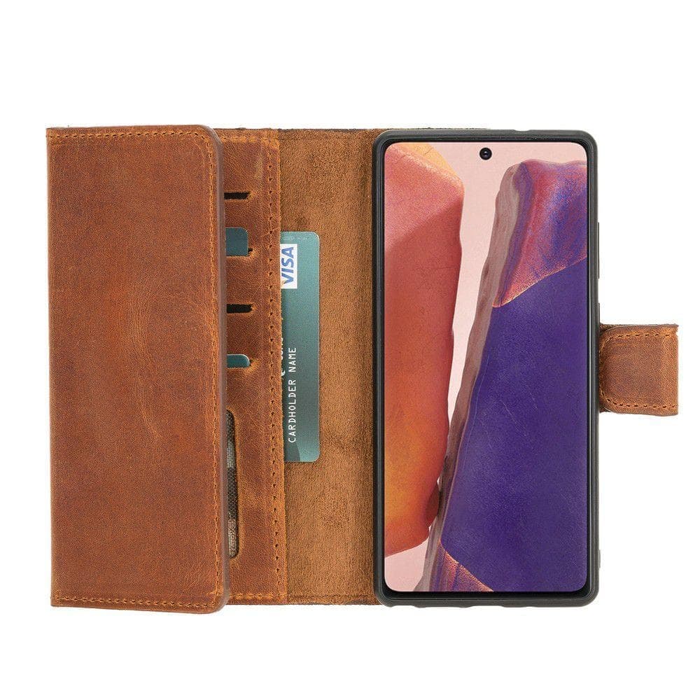 Samsung Galaxy Note 20 Leather SANTA Wallet Case UnBranded