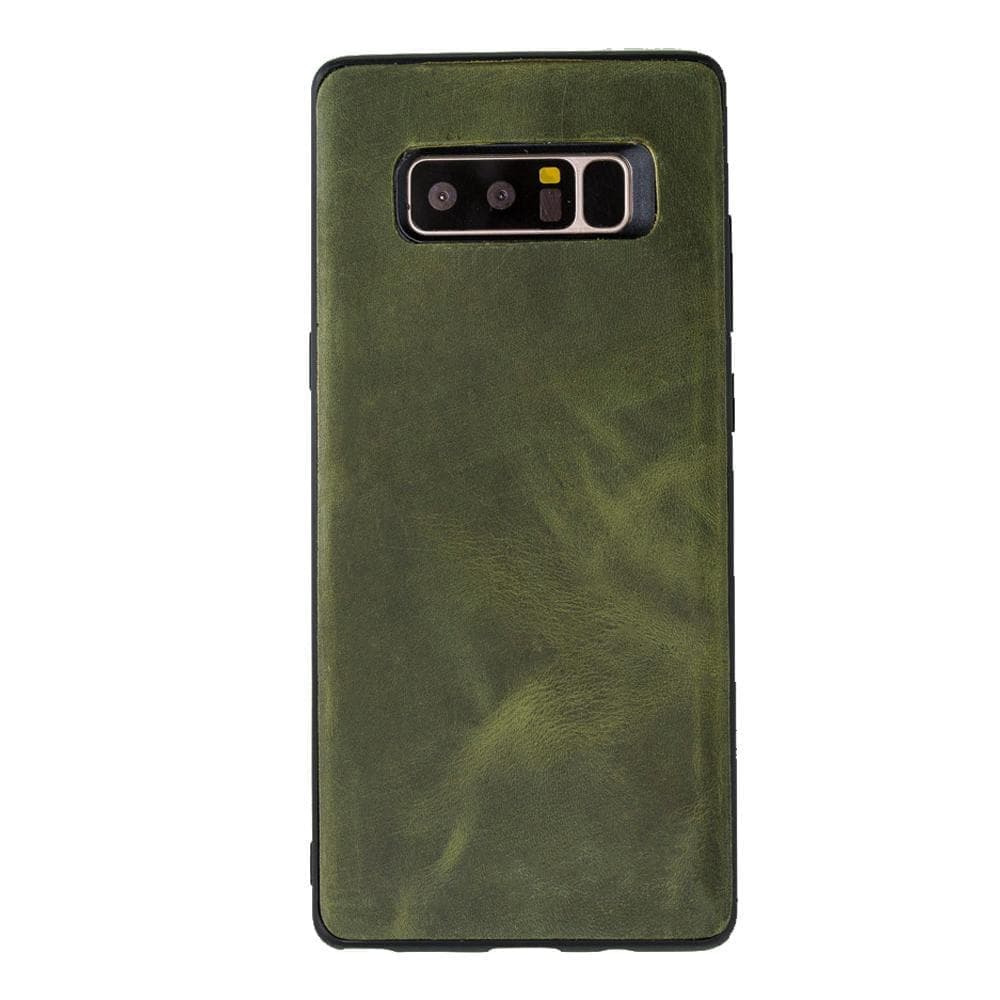 Samsung Galaxy Note 8 Leather SANTA Wallet Case Green UnBranded