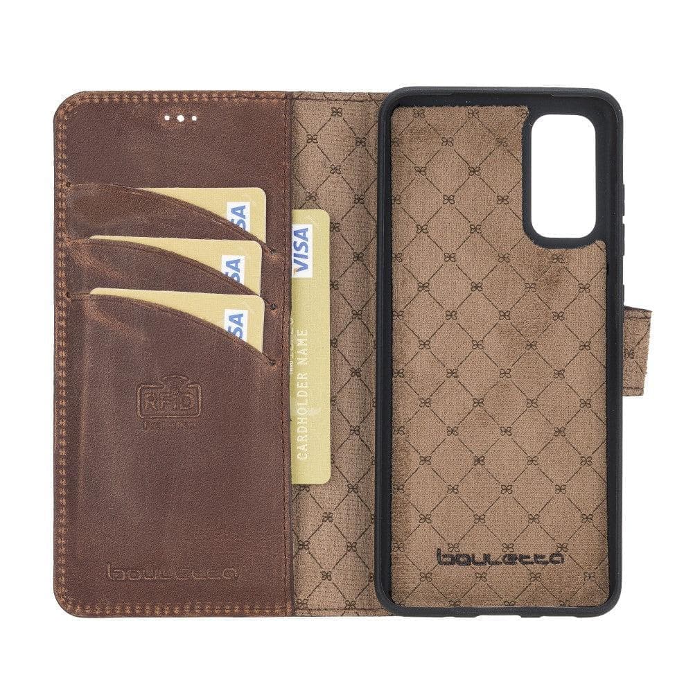 Samsung Galaxy S20 Series Leather Detachable Leather Wallet Case - MW Bouletta LTD