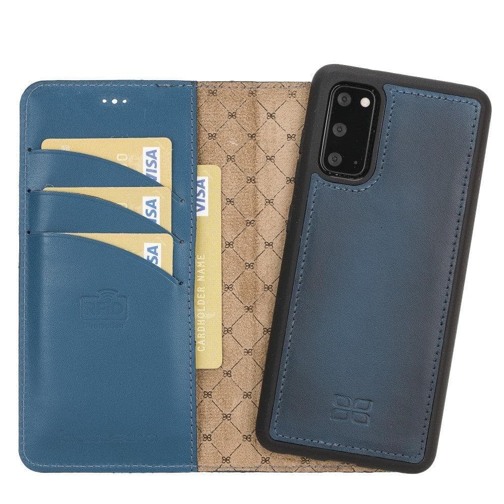 Samsung Galaxy S20 Series Leather Detachable Leather Wallet Case - MW Samsung S20 / Tiguan Gray / Leather Bouletta LTD