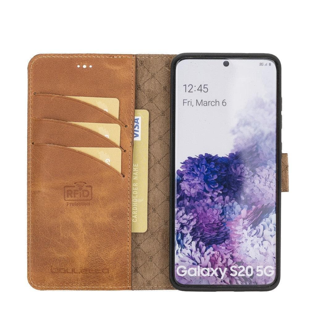 Samsung Galaxy S20 Series Leather Detachable Leather Wallet Case - MW Bouletta