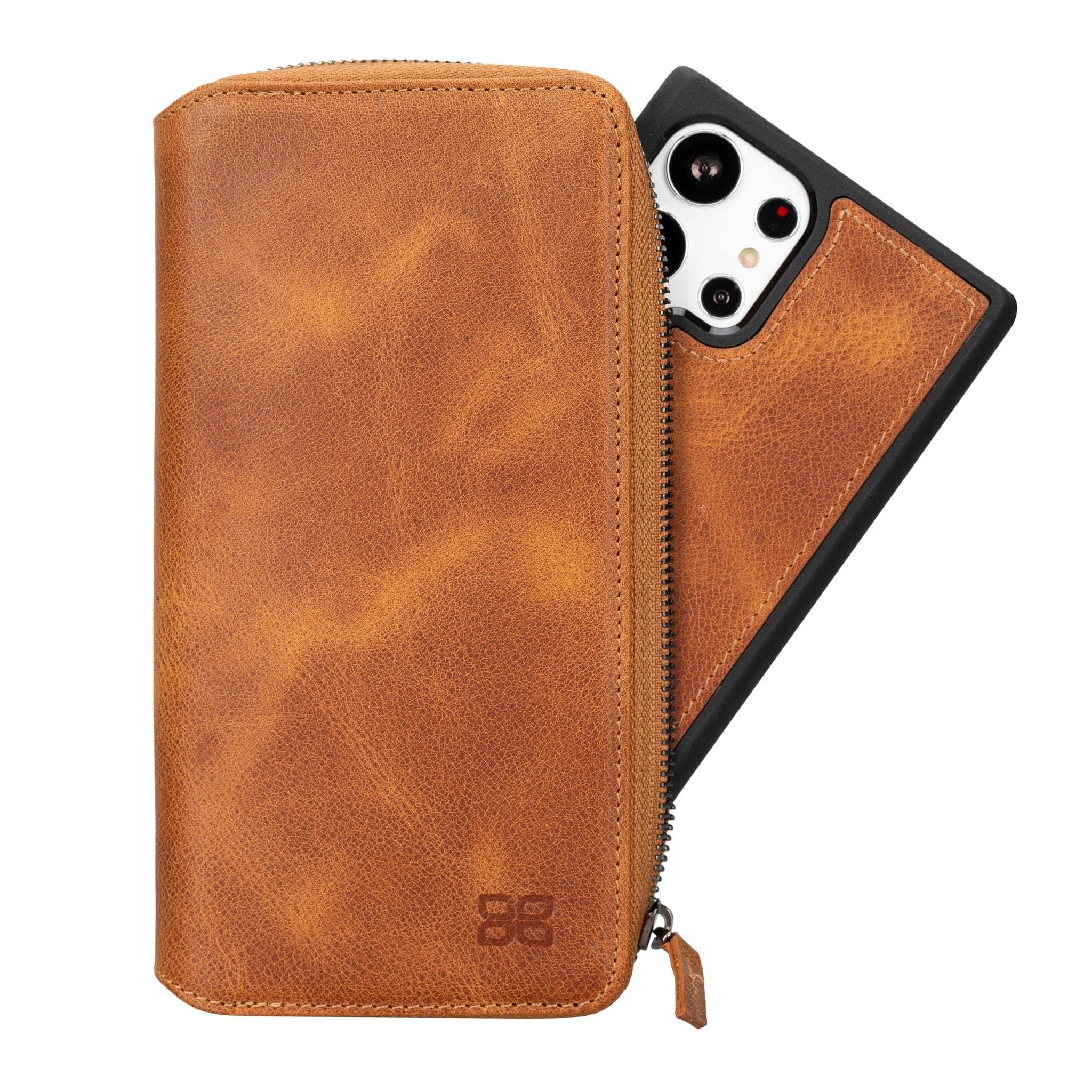 Samsung Galaxy S24 Series Zippered Leather Wallet Cases - PMW Bouletta LTD