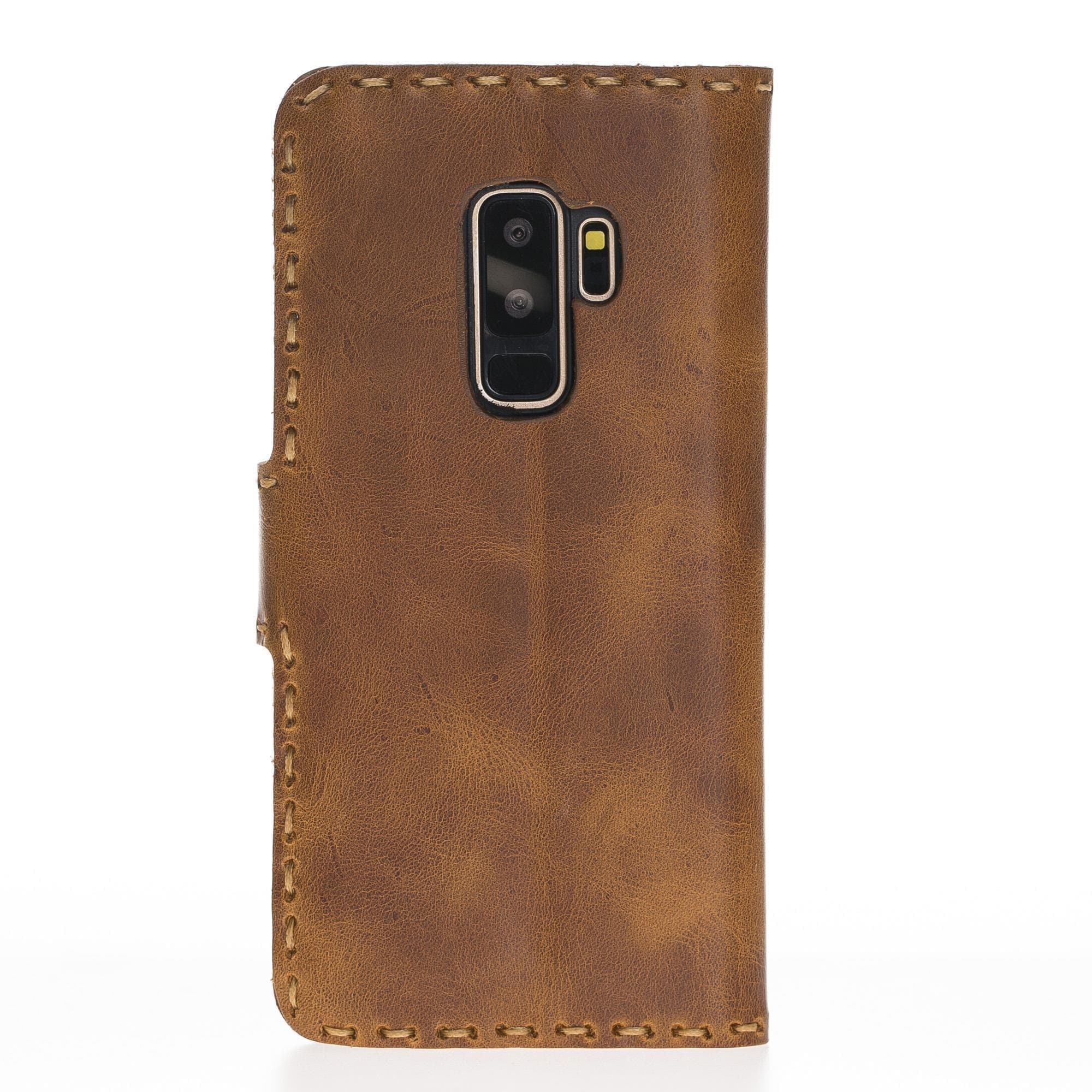 Samsung Galaxy S9 Plus Flora  Wallet Case Tan Bouletta