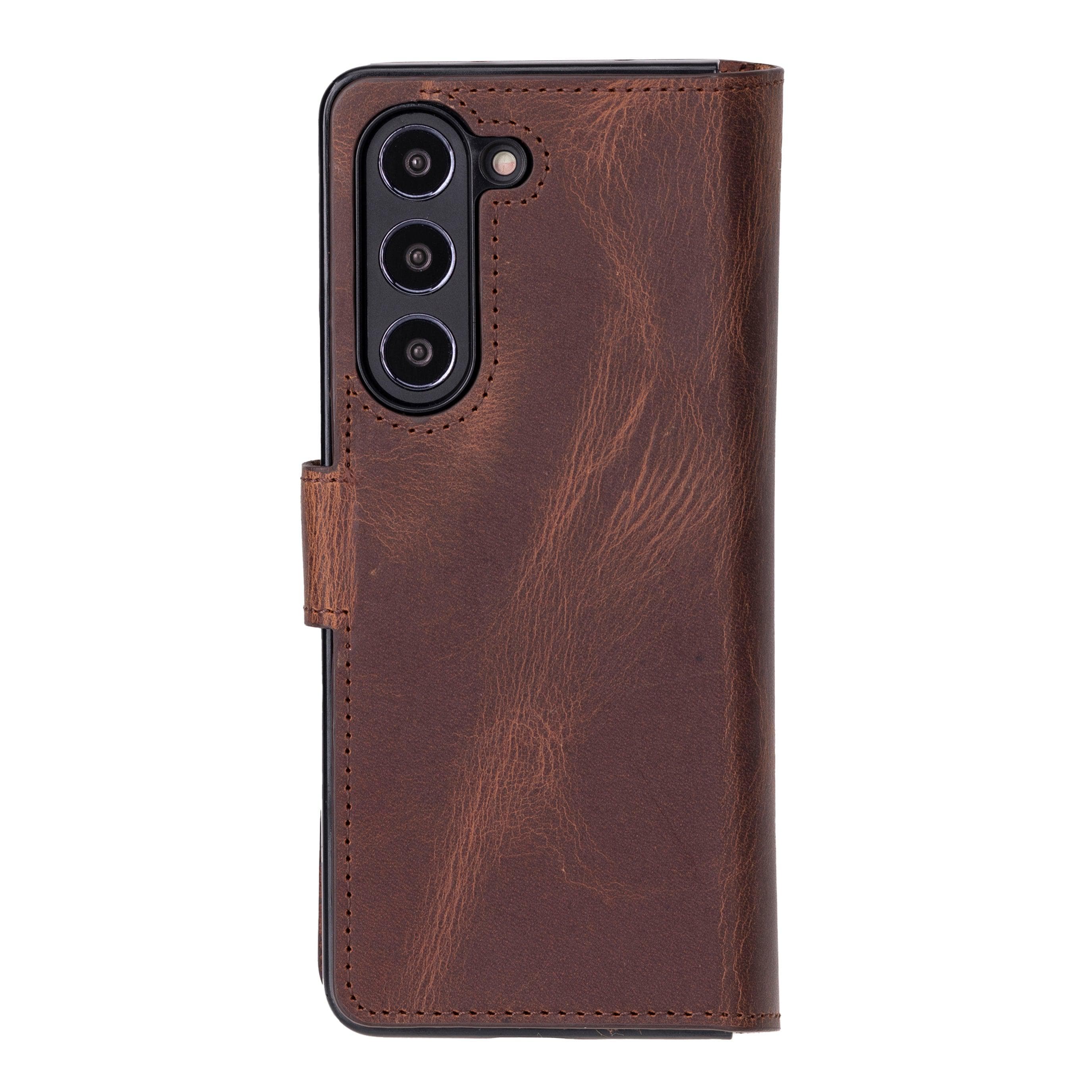 Samsung Galaxy Z Fold 5 Leather Wallets - MWS PLM