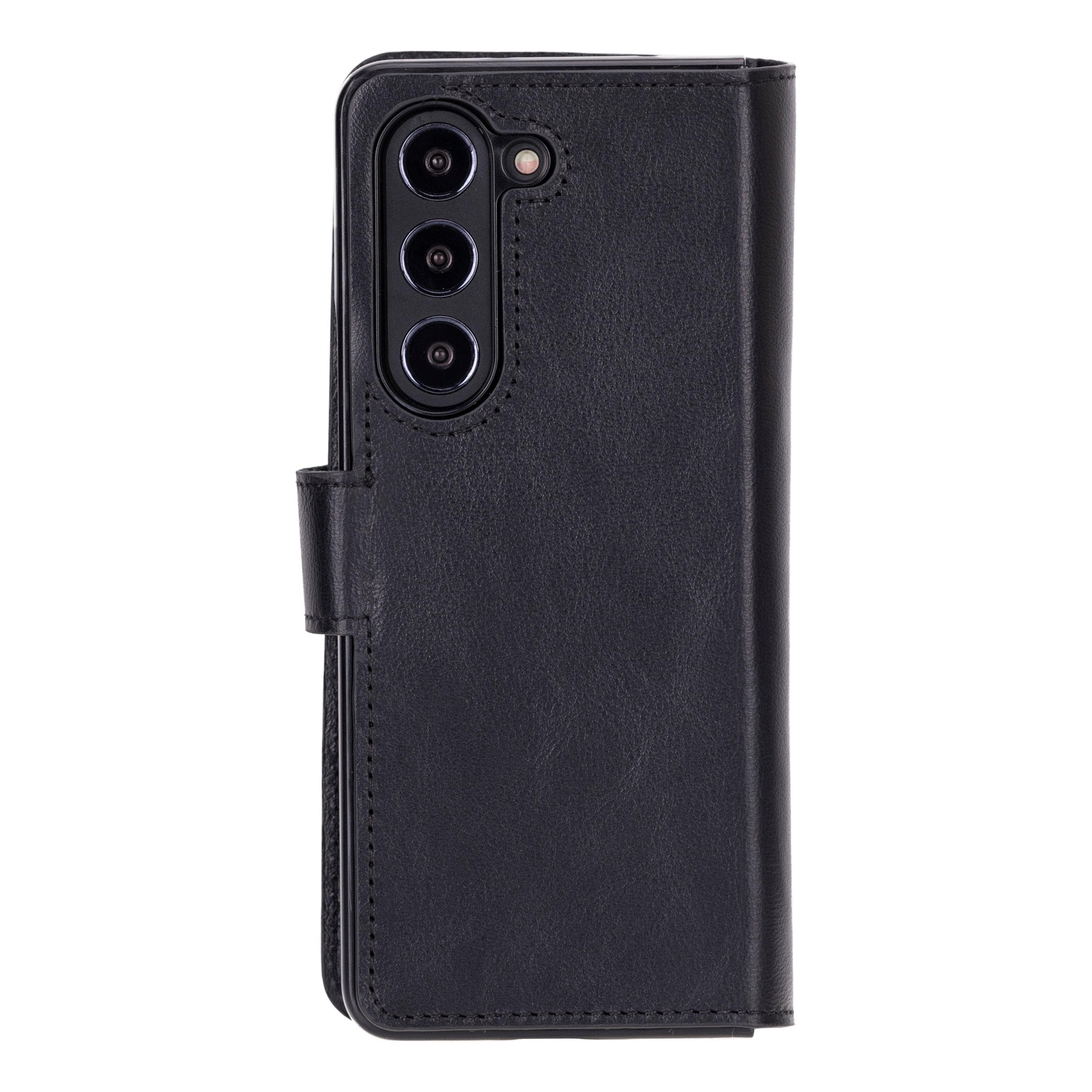 Samsung Galaxy Z Fold 5 Leather Wallets - MWS PLM