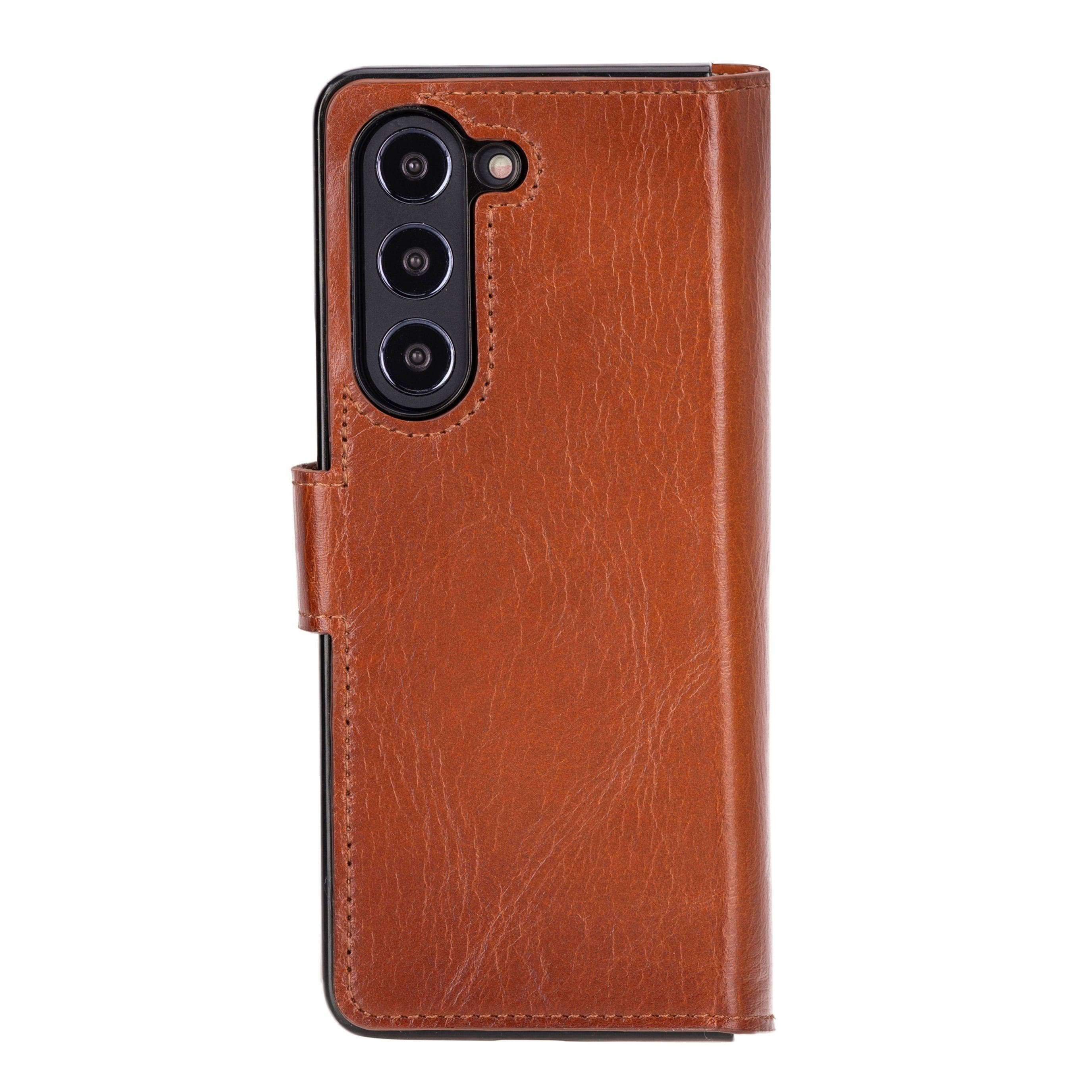 Samsung Galaxy Z Fold 5 Leather Wallets - MWS PLM