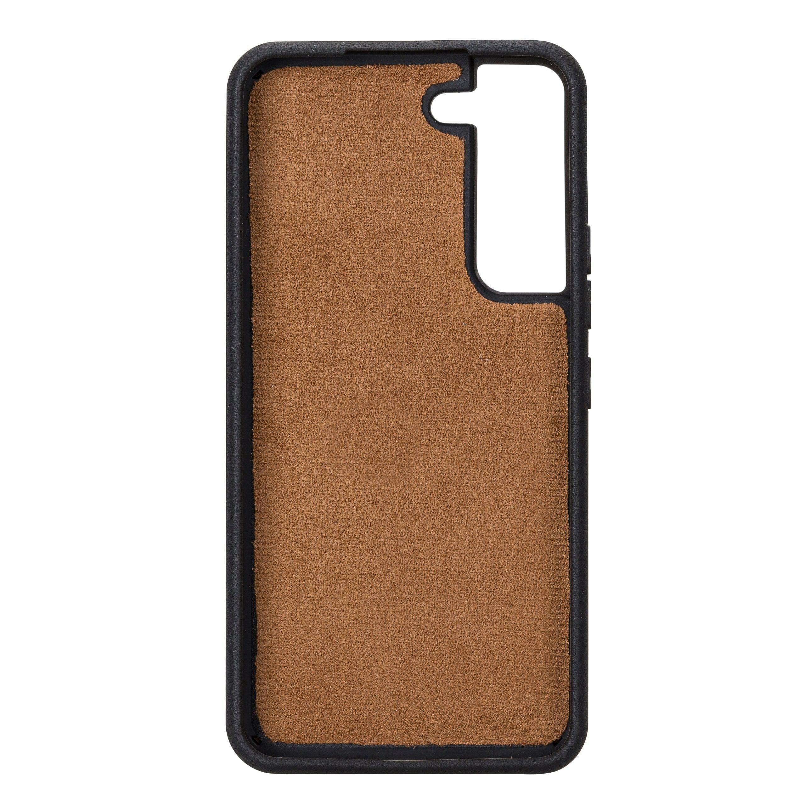 Samsung S23 Series Detachble Leather Magic Wallet Case - S23 Ultra / ANTIC BROWN Bouletta